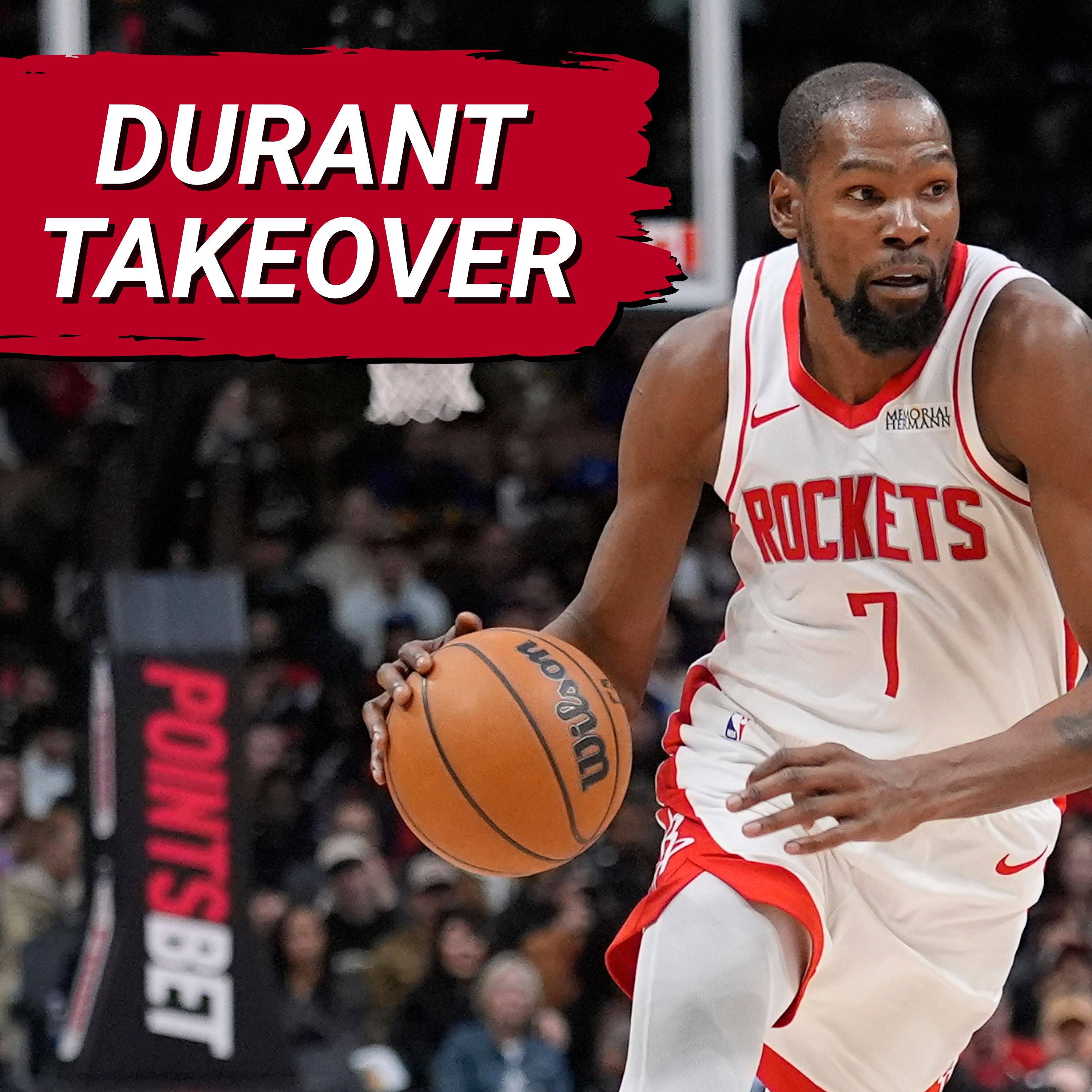 Jabari Smith Jr COMPLETE Performance & Kevin Durant TAKES OVER Late As Houston Rockets CRUSH Raptors
