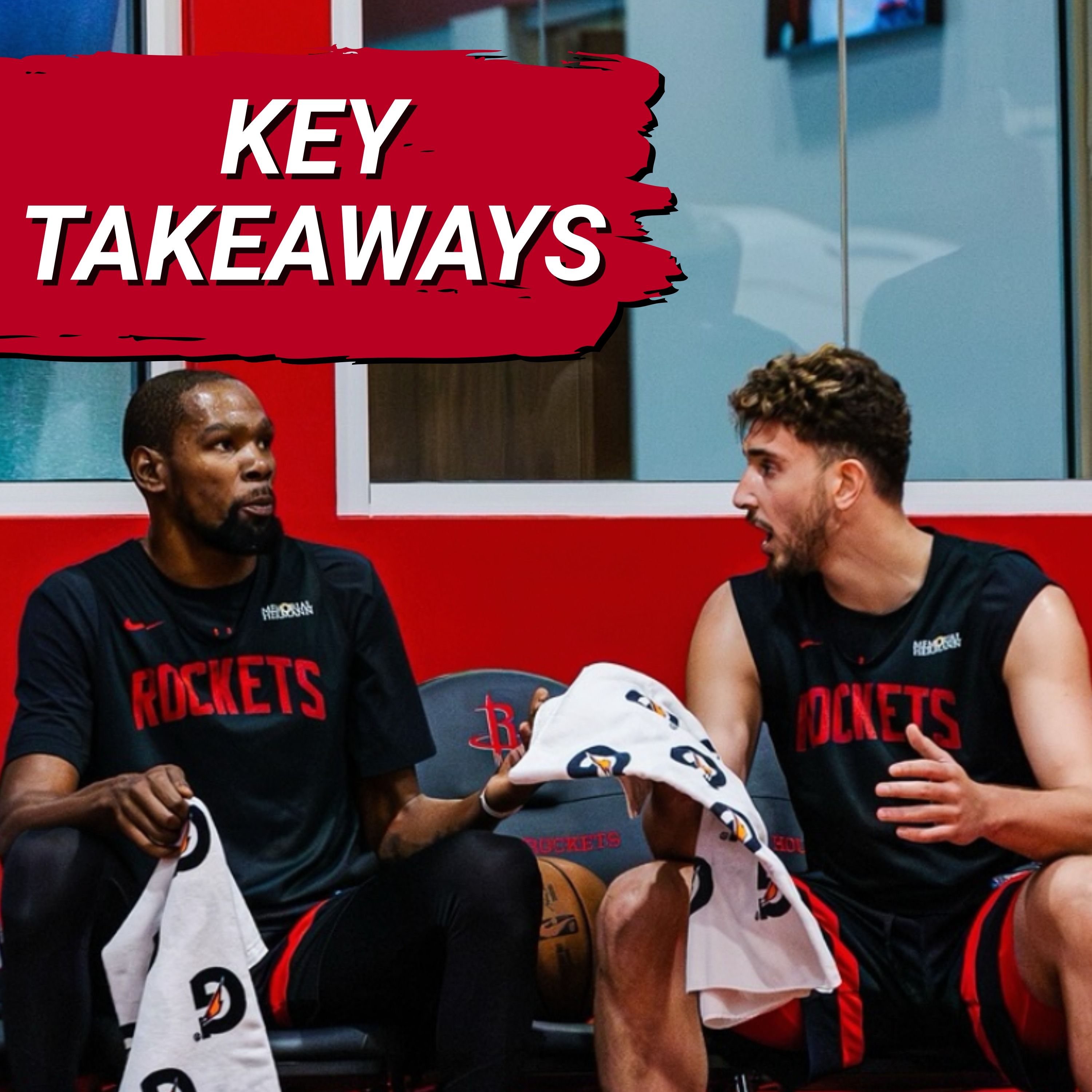 Rockets KEY Training Camp Takeaways: Kevin Durant's GRAVITY, Double-Big IMPACT, Sheppard's ROLE
