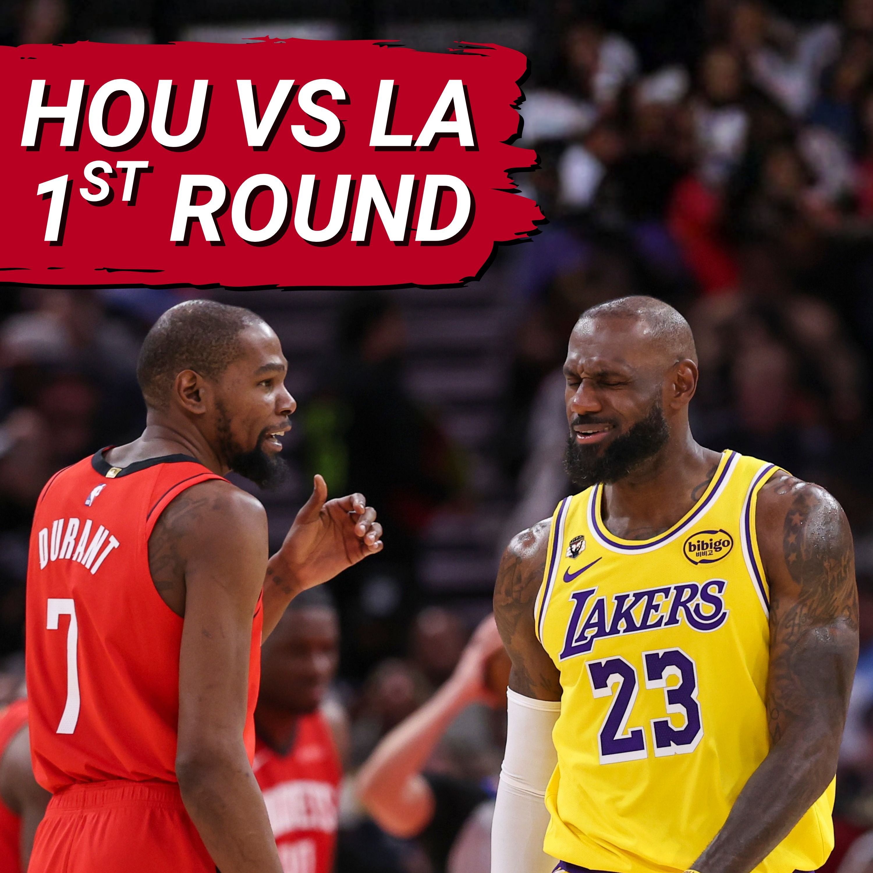 Houston Rockets DRAW Los Angeles Lakers Matchup | LEBRON JAMES Vs KEVIN DURANT Playoff SHOWDOWN