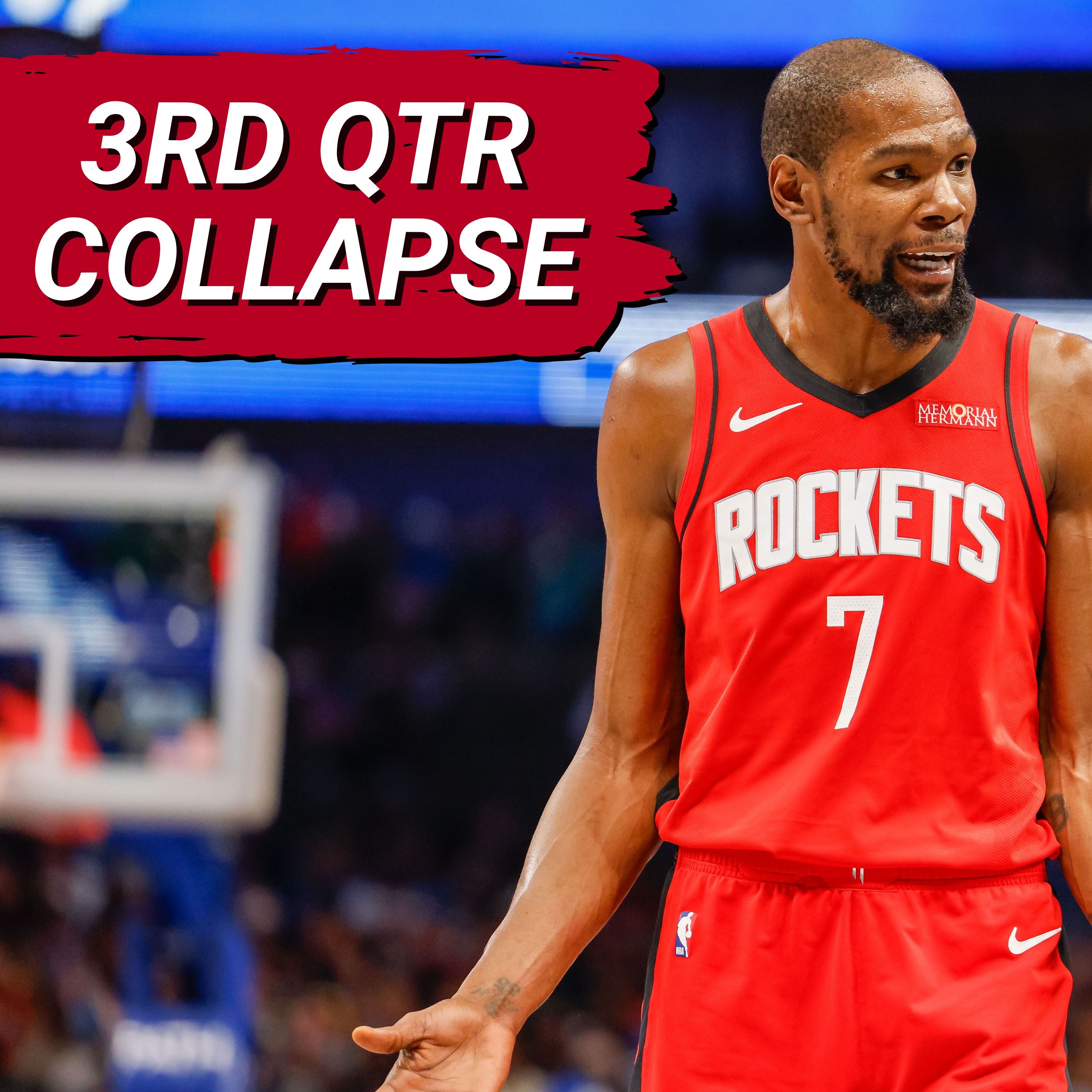 Kevin Durant NOT ENOUGH As Rockets FALL APART Due To Turnovers, Transition Defense Vs Mavs