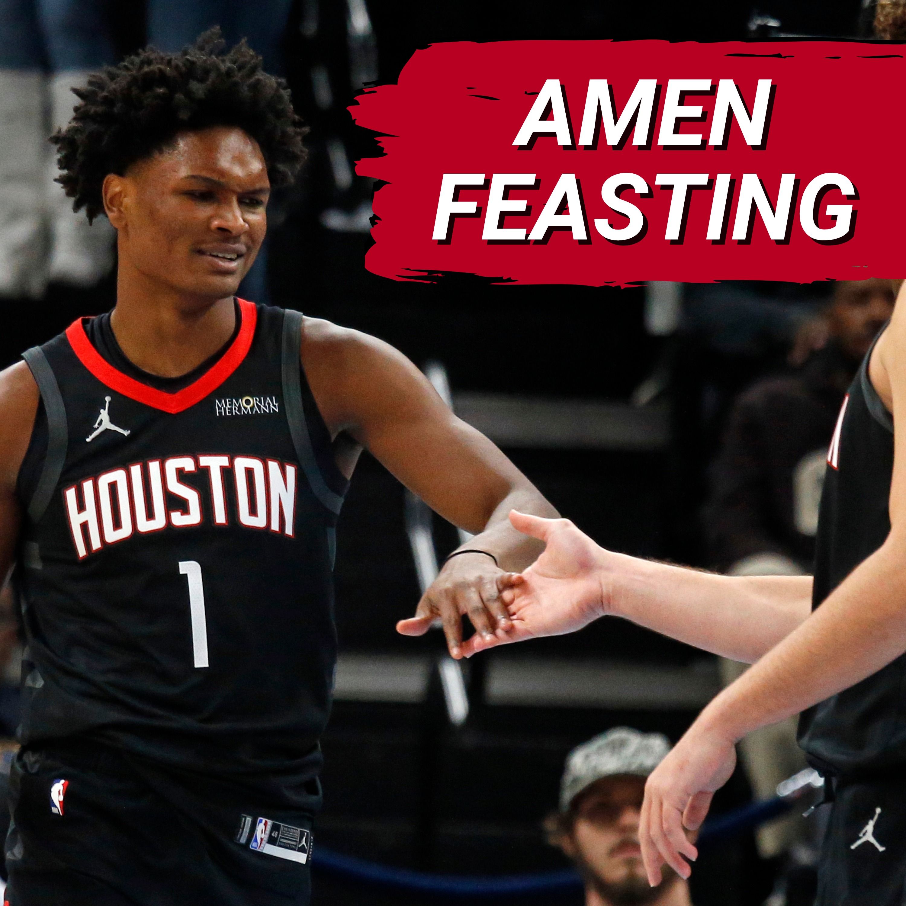 Amen Thompson FEASTS Off Kevin Durant's GRAVITY In Rockets FIFTH STRAIGHT Win Vs Grizzlies