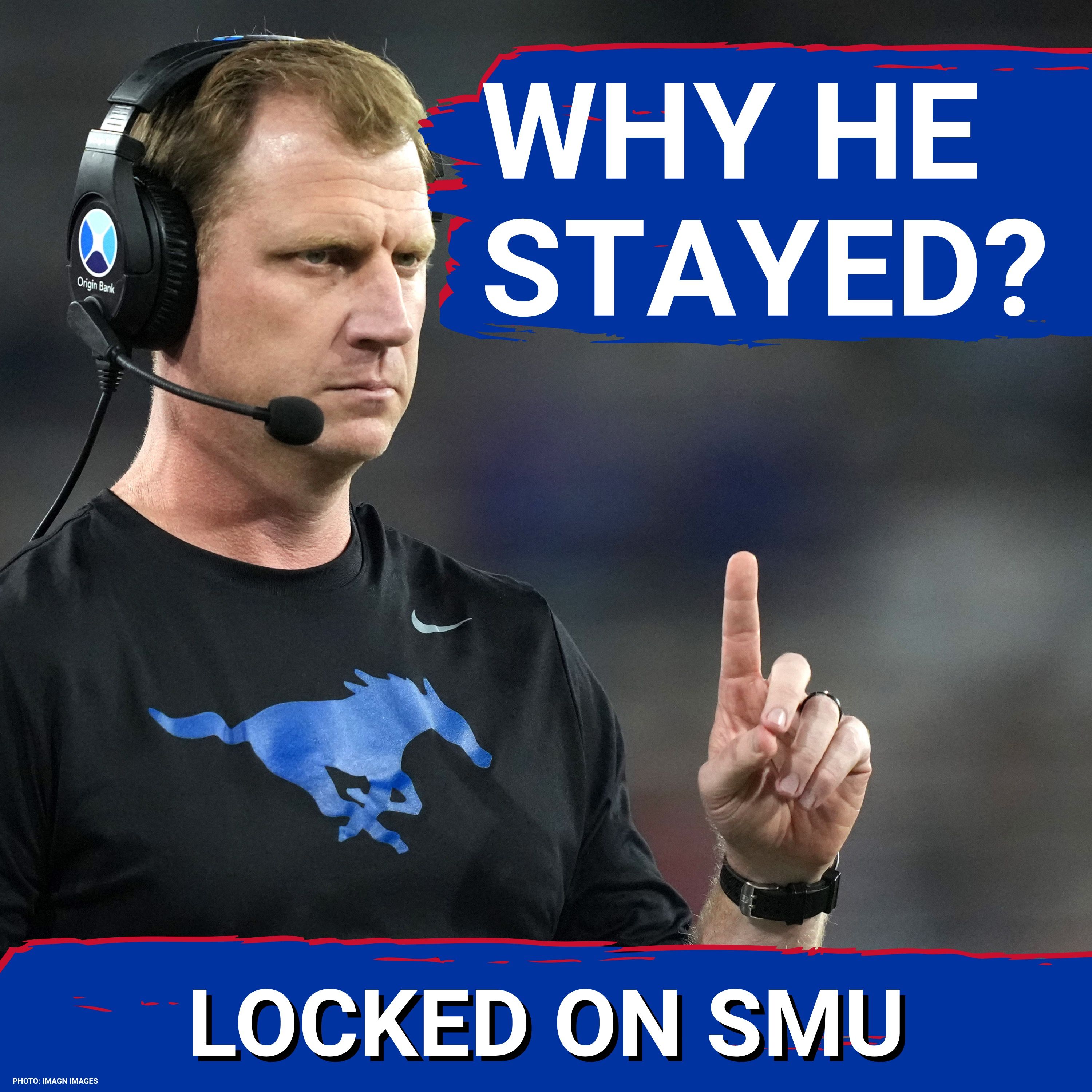 Is SMU Mustangs’ Rise Under Rhett Lashlee the Most FASCINATING Story at ACC Kickoff This Year? episode artwork