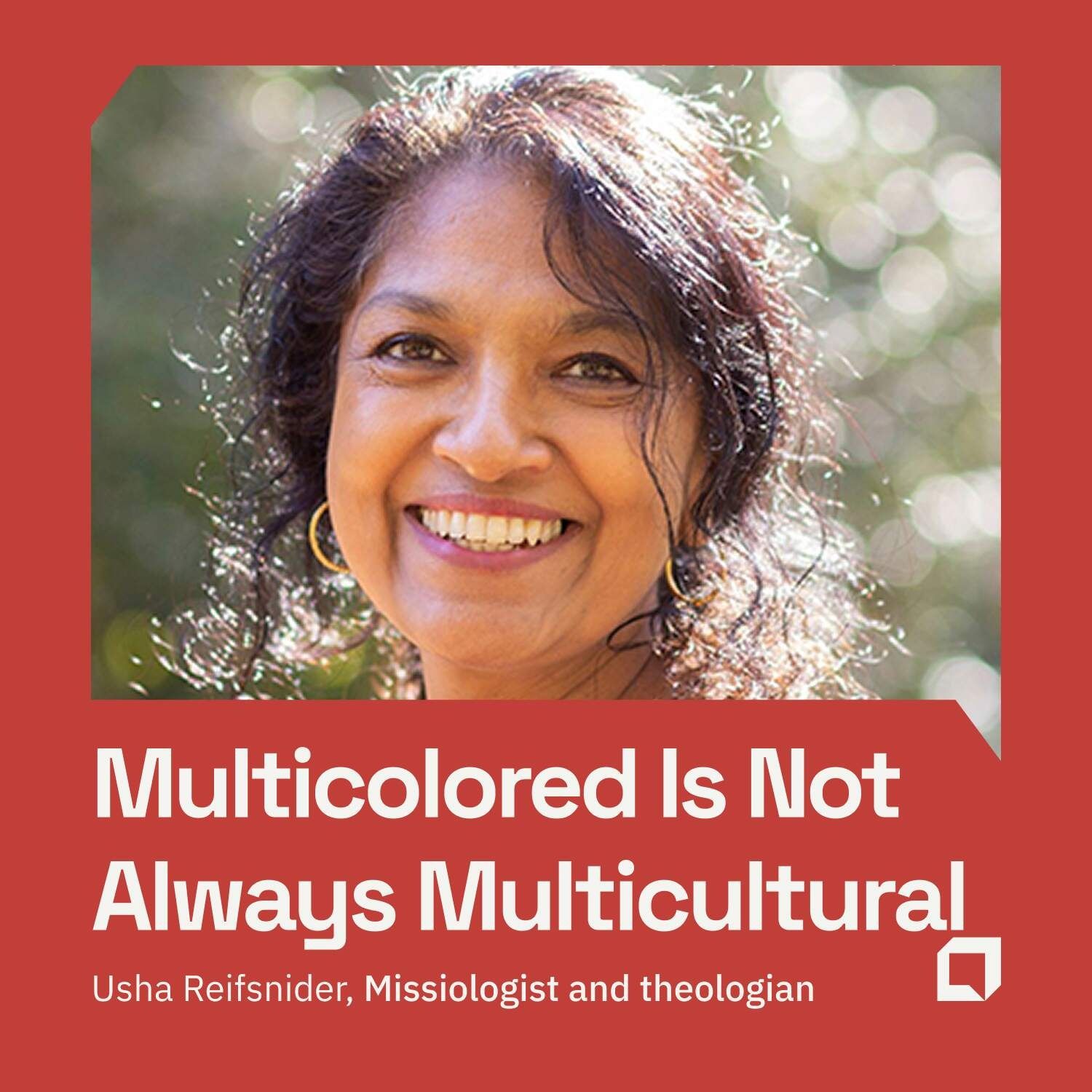 Usha Reifsnider: Multicolored Is Not Always Multicultural