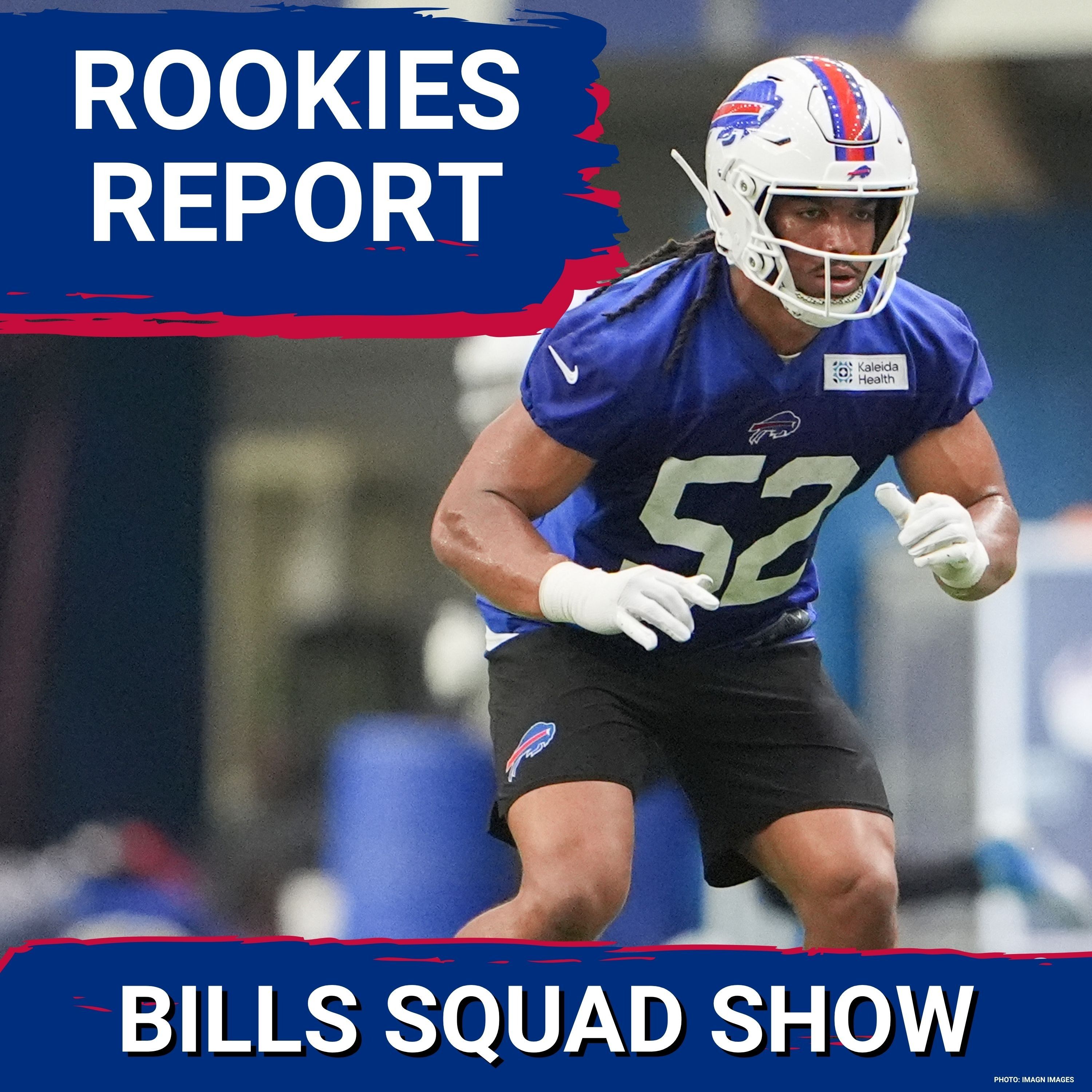 BILLS SQUAD SHOW: Rookie SPOTLIGHT brightest on Joe Brady; New Unis comin! episode artwork