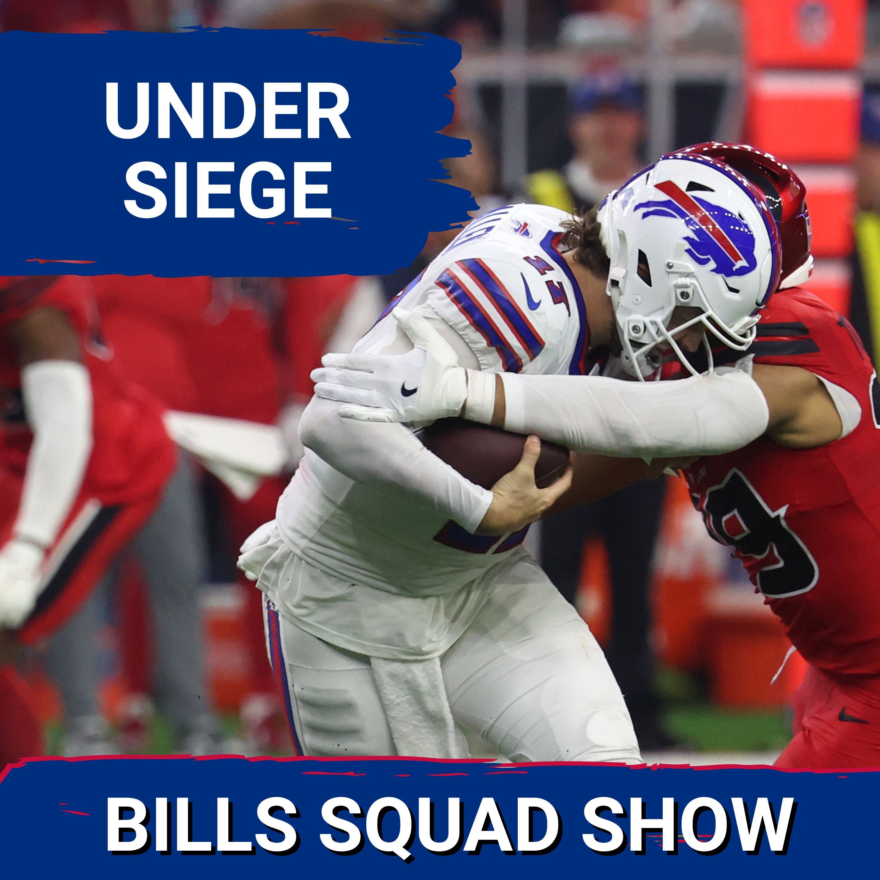 BILLS SQUAD SHOW: CHAOS: Offensive Line IMPLODES as Josh Allen Takes BEATING, Can Buffalo Bills RECOVER? | Buffalo Bills Podcast