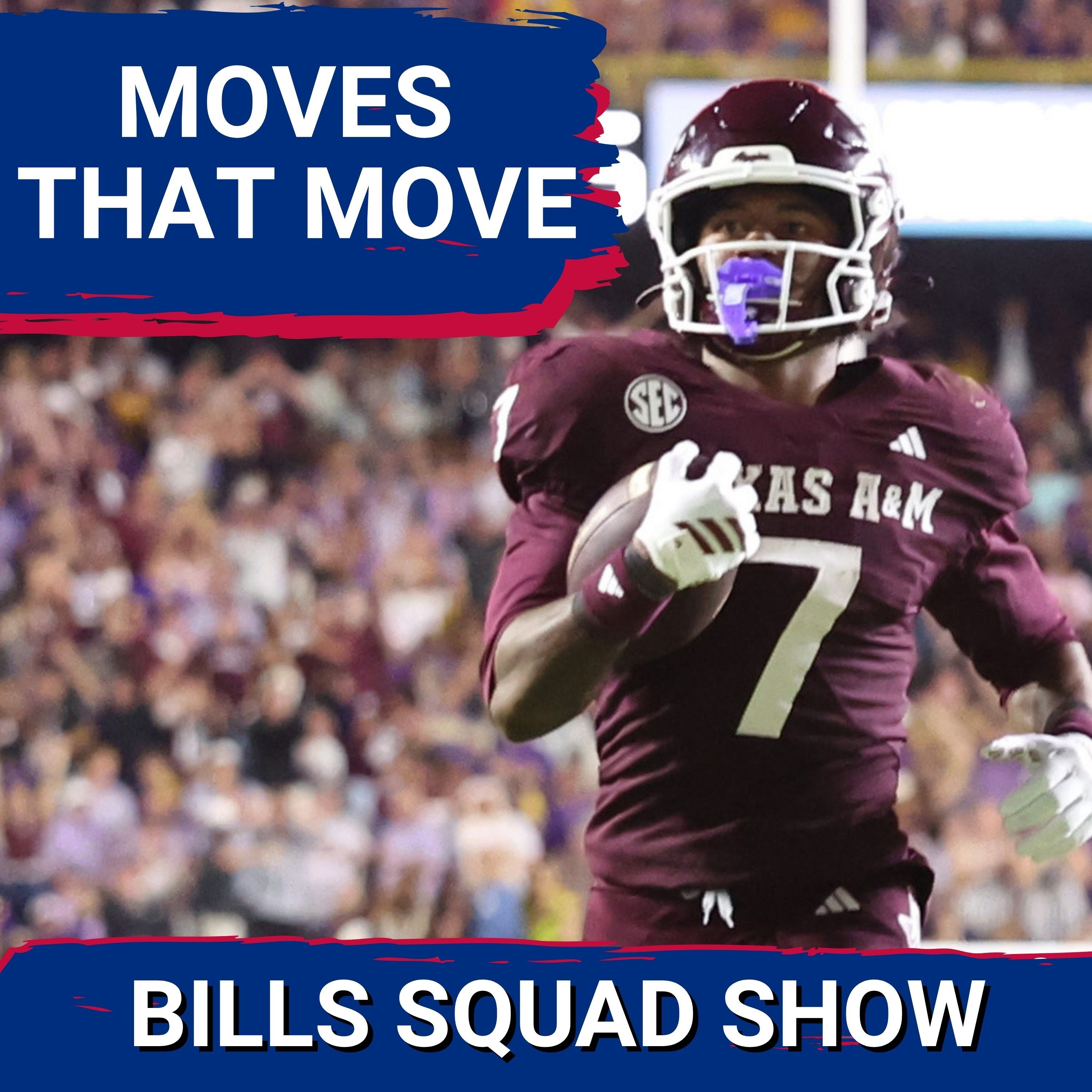 BILLS SQUAD SHOW: Finding "BRADY BALL" identity; Big ideas in draft; KC Concepcion; RVD departure