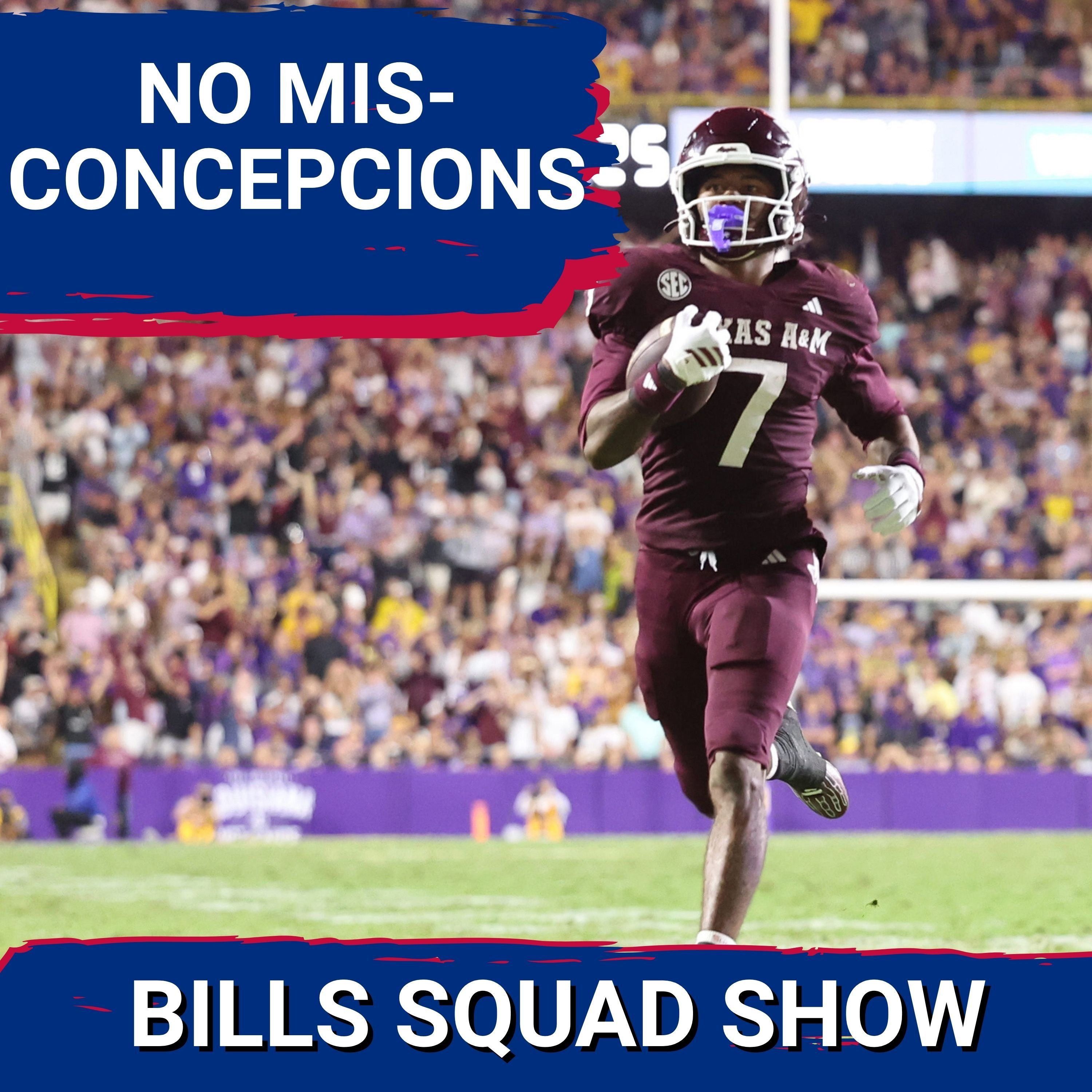 BILLS SQUAD SHOW: "Run to the podium" picks! Joe FALLS IN LOVE with KC? Statue reveals!