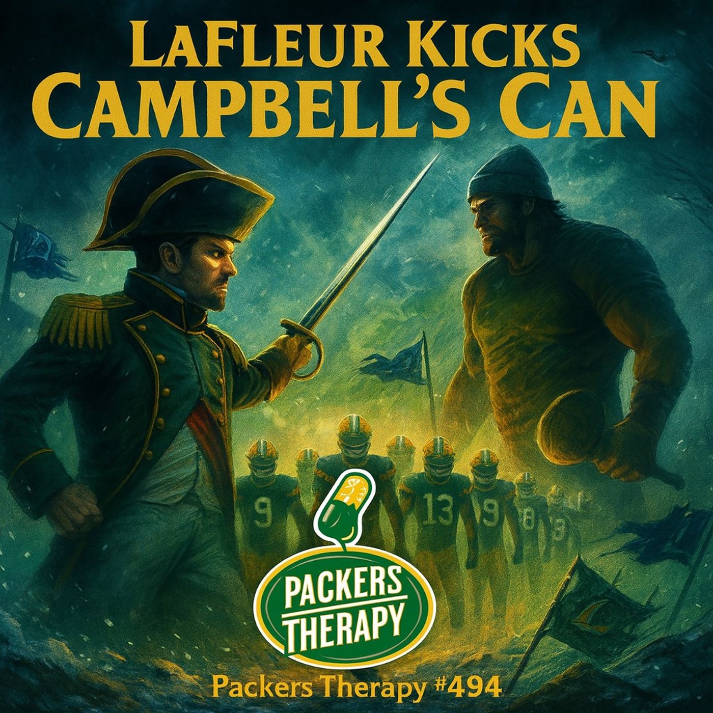 LaFleur Kicks Campbell’s Can | Packers Therapy #494