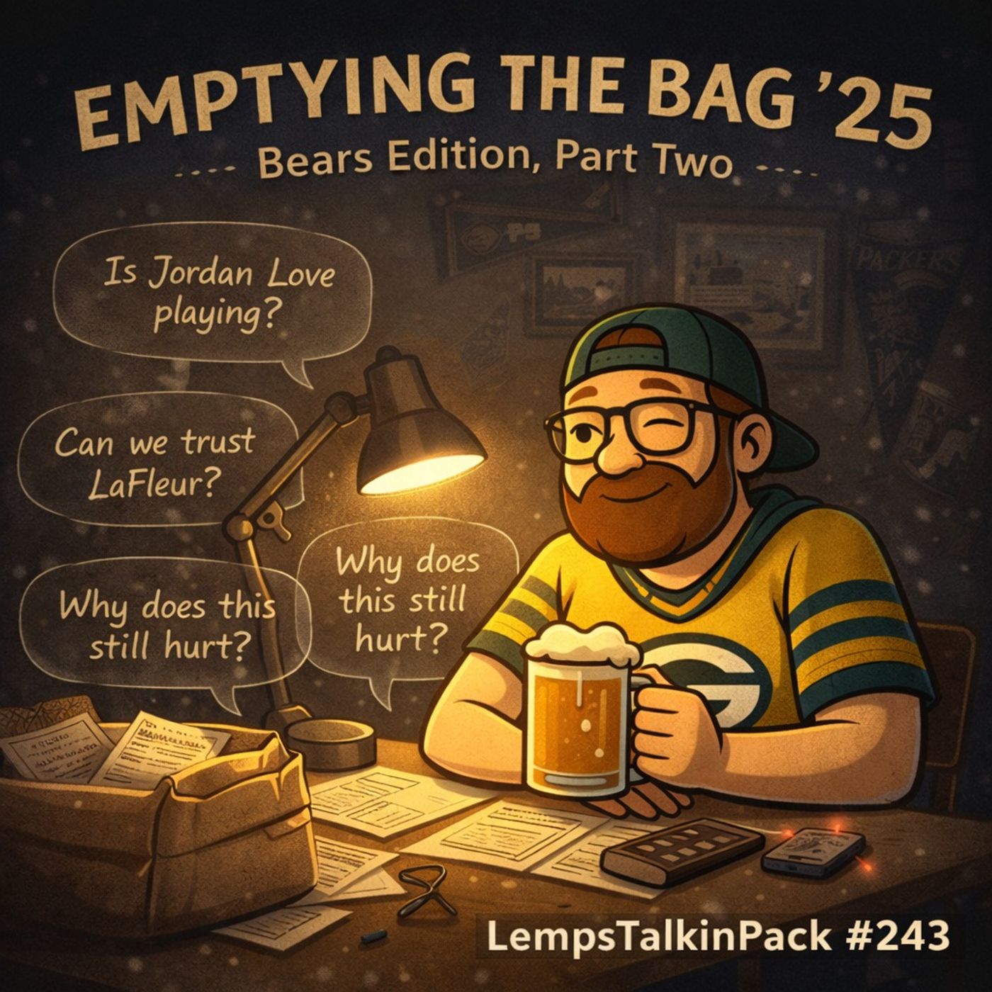 Emptying The Bag ’25: Bears Edition, Part Two | LempsTalkinPack #243