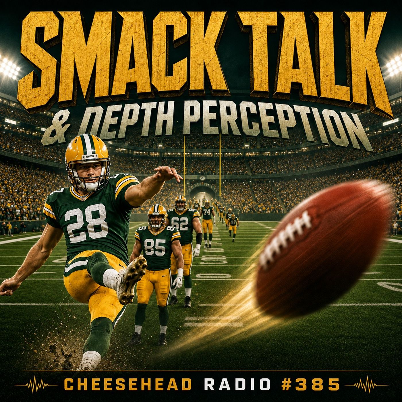 Smack Talk and Depth Perception | Cheesehead Radio #385 episode artwork