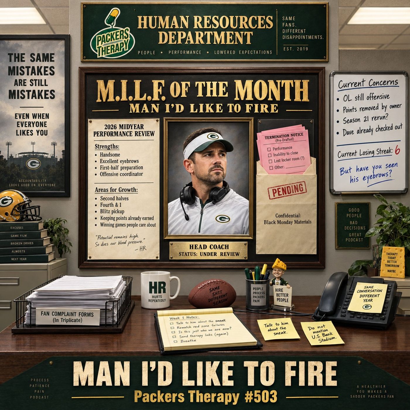 Man I'd Like To Fire | Packers Therapy #503
