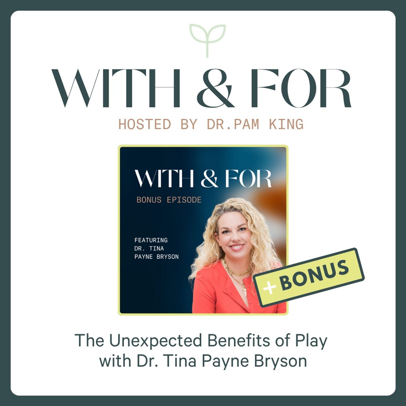 With & For / Dr. Pam King