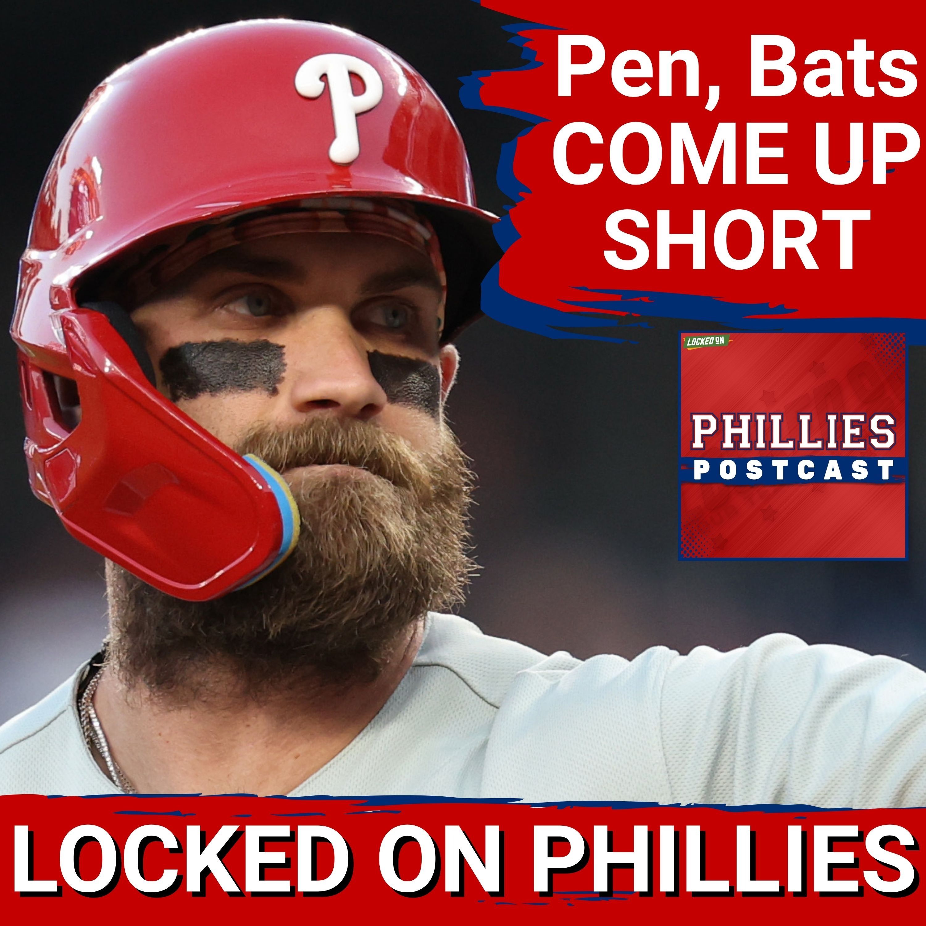 PHILLIES POSTCAST: Bats, Bullpen DON'T WORKOUT as Philadelphia Phillies fall to New York Mets 6-3 episode artwork