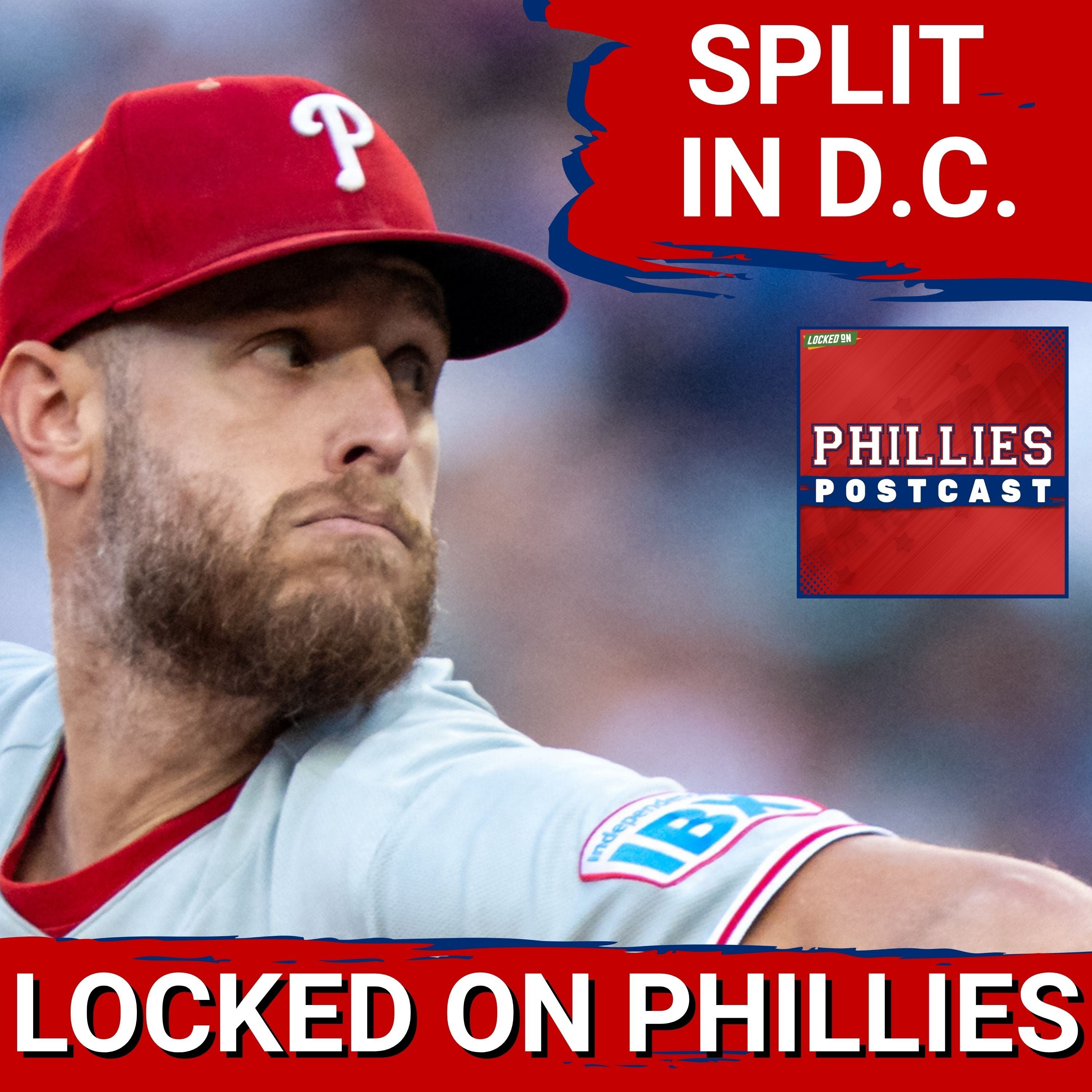 PHILLIES POSTCAST: Philadelphia Phillies earn SPLIT with the Washington Nationals with 3-0 win episode artwork