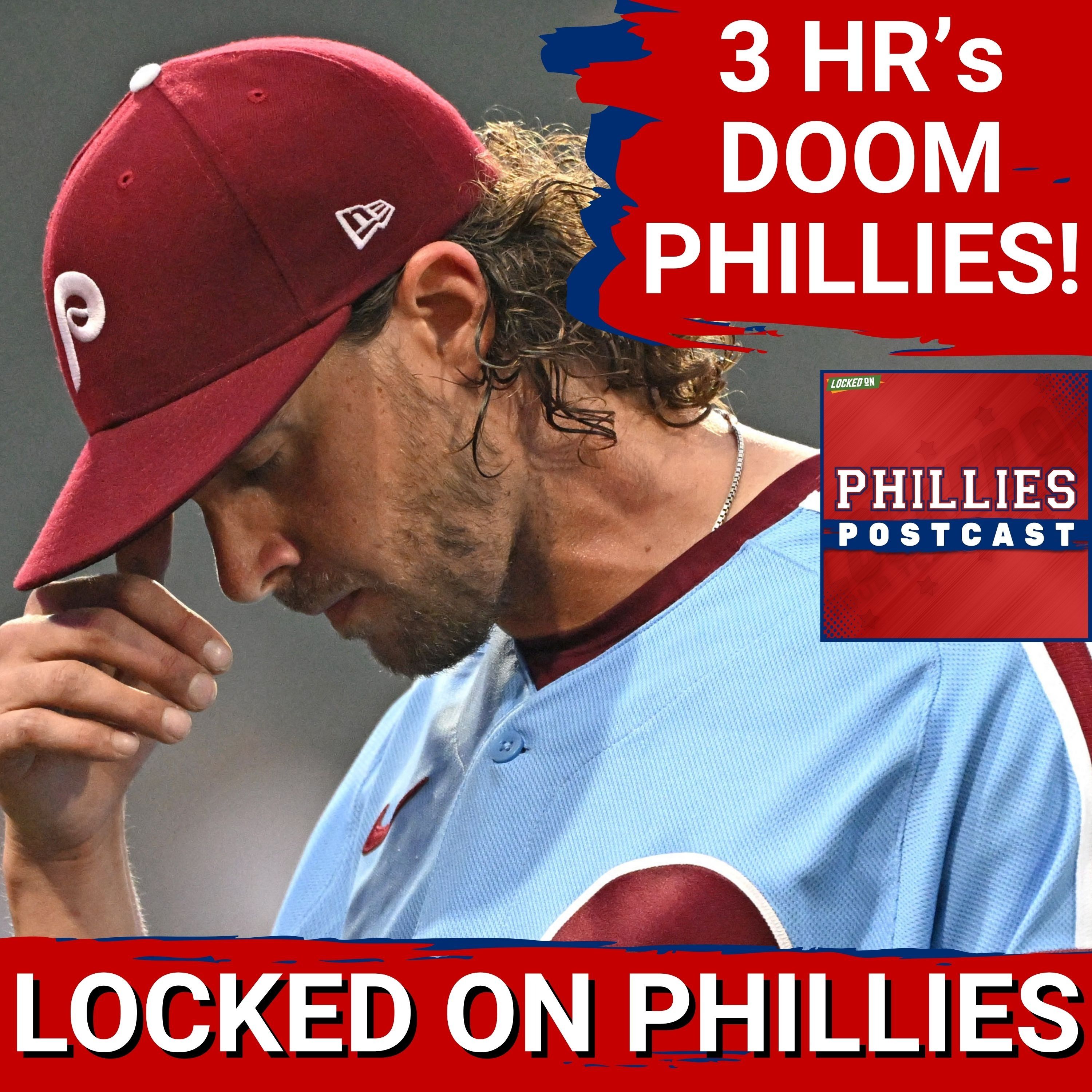 PHILLIES POSTCAST: Aaron Nola gives up 3 HRs as Philadelphia Phillies fall to New York Mets, 4-1