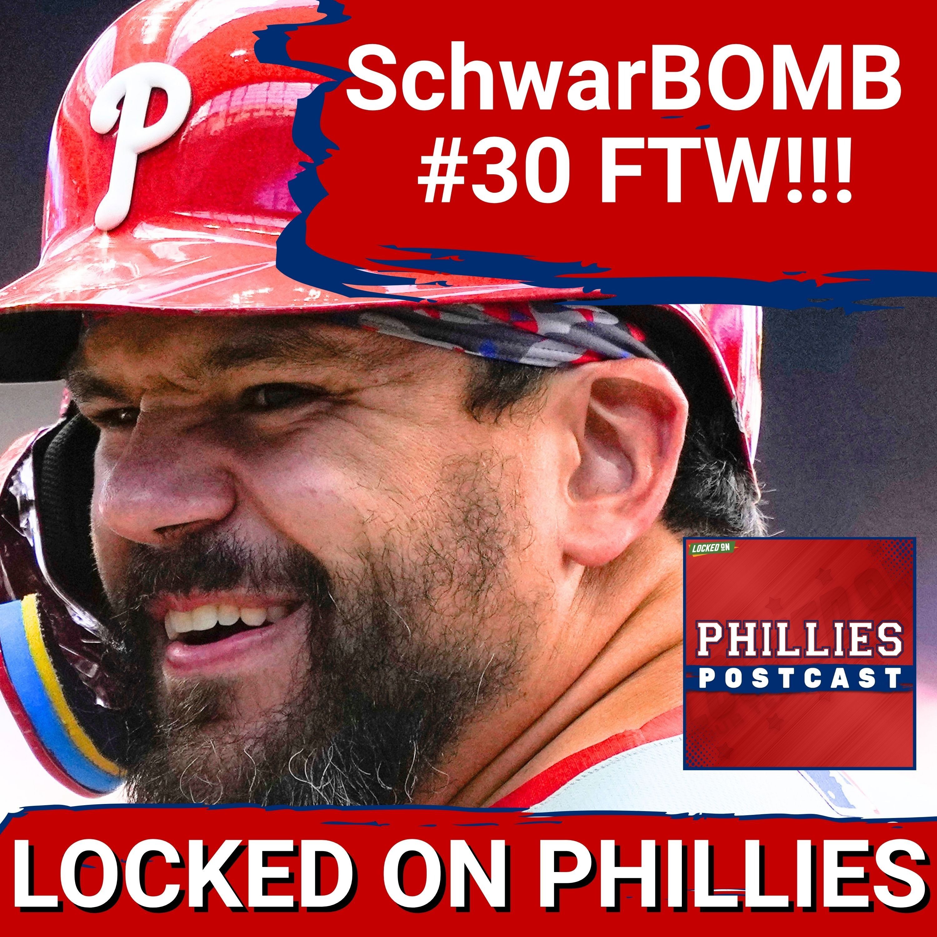 PHILLIES POSTCAST: Kyle Schwarber's late 2R HR gets Philadelphia Phillies past New York Mets, 5-4 episode artwork