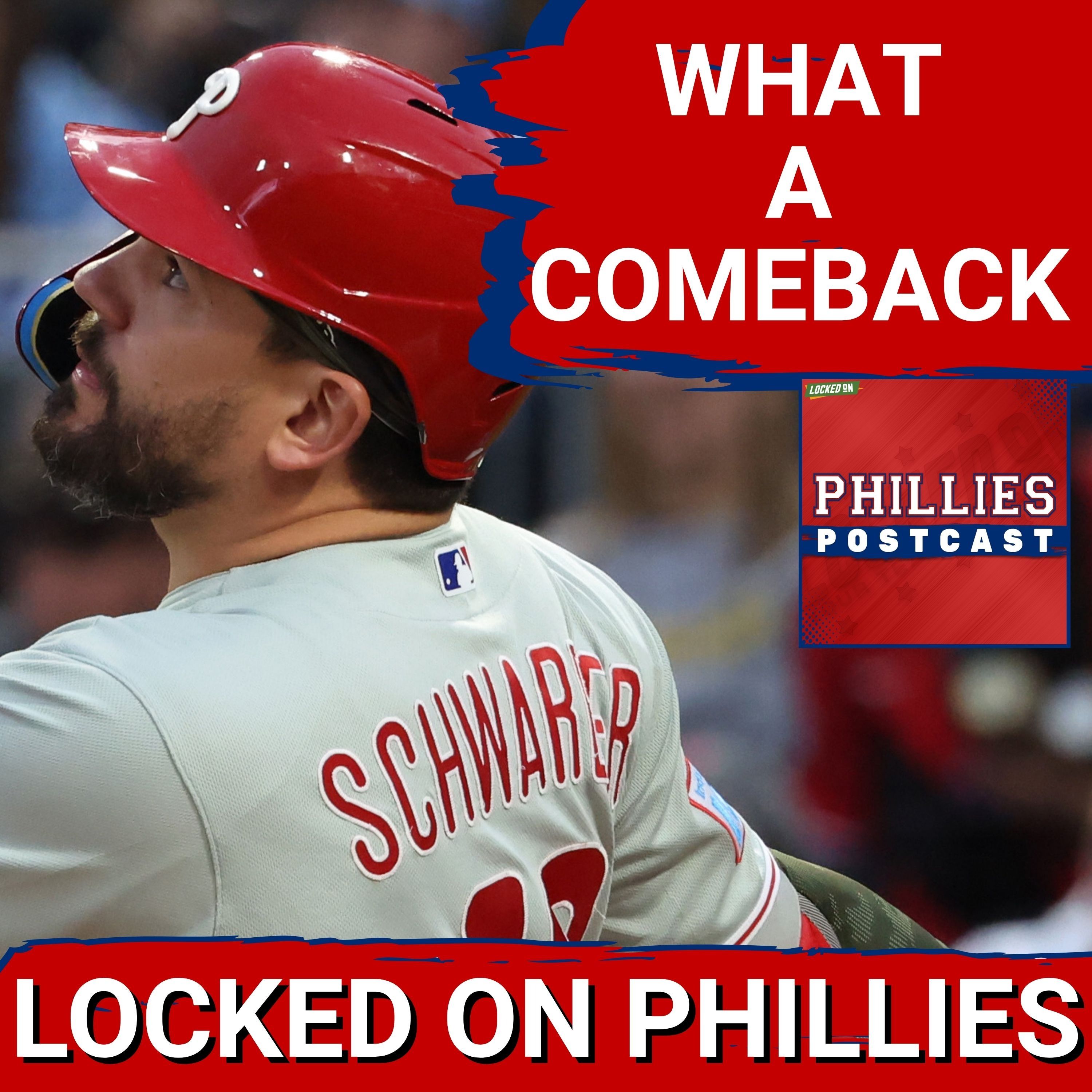 POSTCAST: Philadelphia Phillies COMEBACK from 6-0 to beat the Pirates, 11-9 in 10 innings!