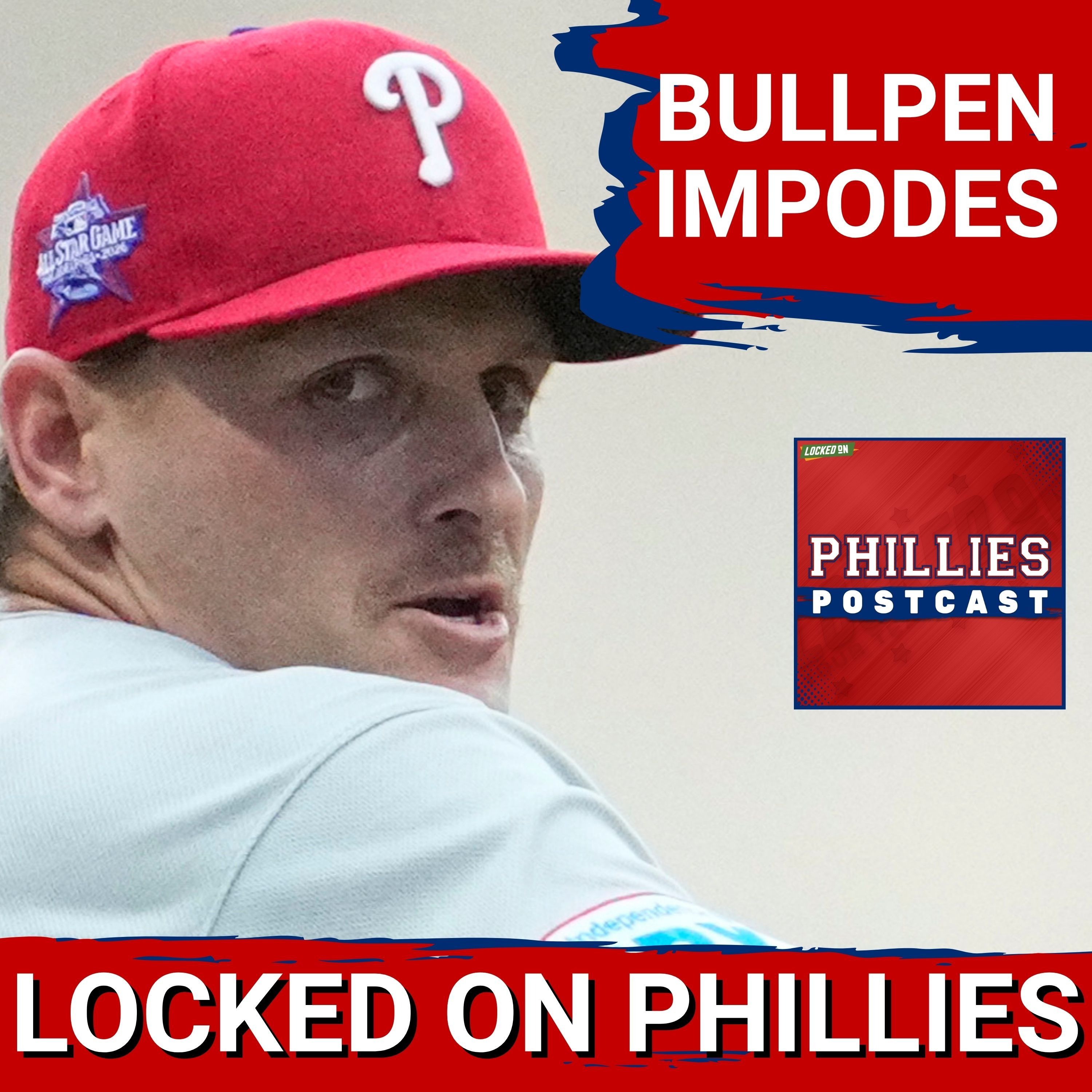 PHILLIES POSTCAST: Philadelphia Phillies' Bullpen taken for 8 RUNS in 11-5 Loss to Cincinnati Reds episode artwork