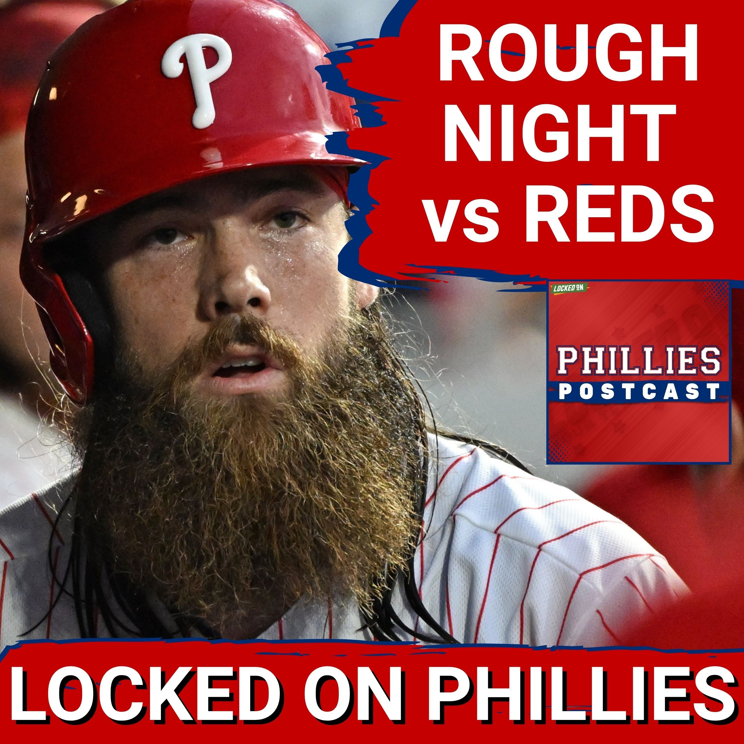 PHILLIES POSTCAST: Philadelphia Phillies BATS silenced by Burns, fall to the Reds 4-1