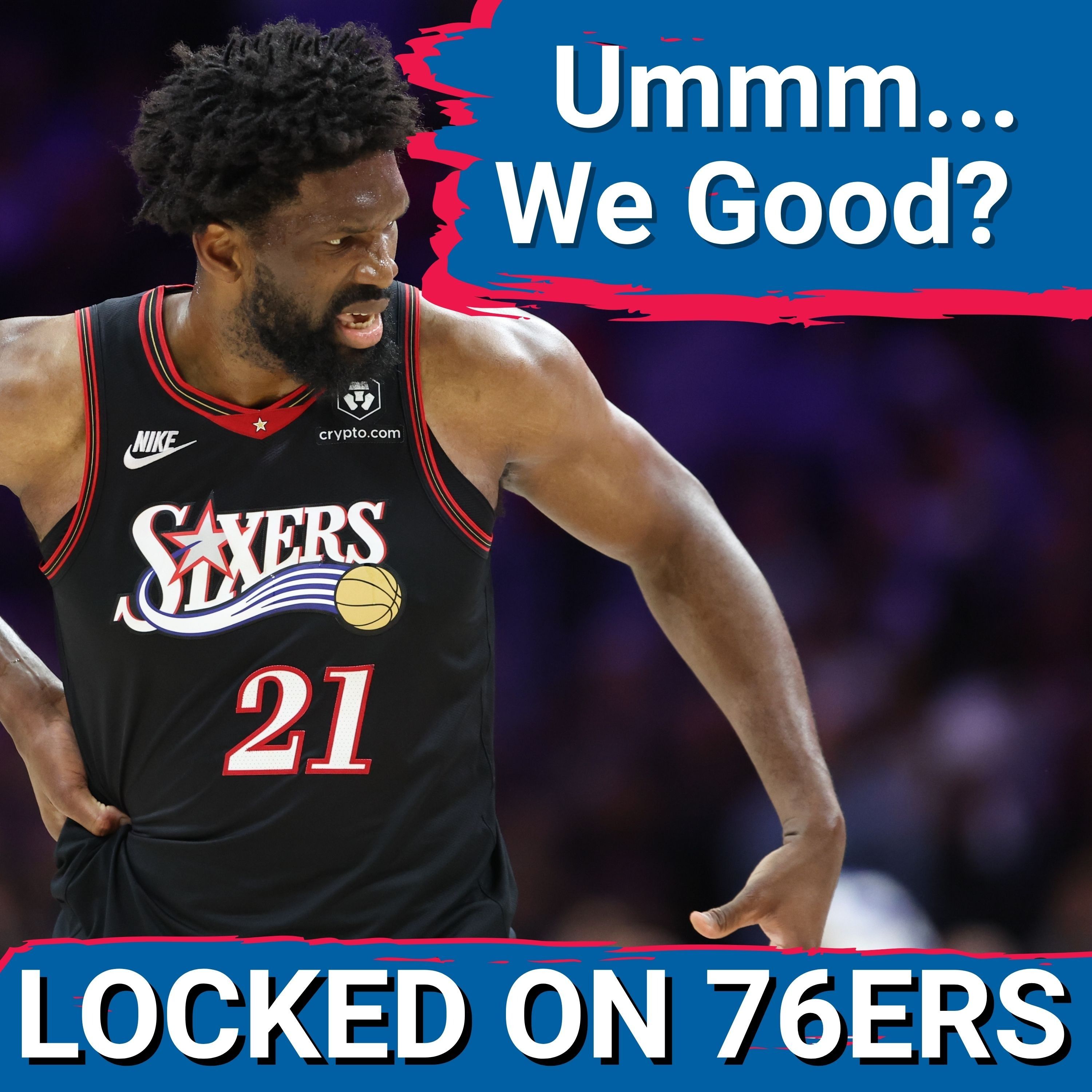 WAITING on word from JOEL EMBIID w/ latest INJURY scare after BIG WIN - Locked On Philadelphia 76ers