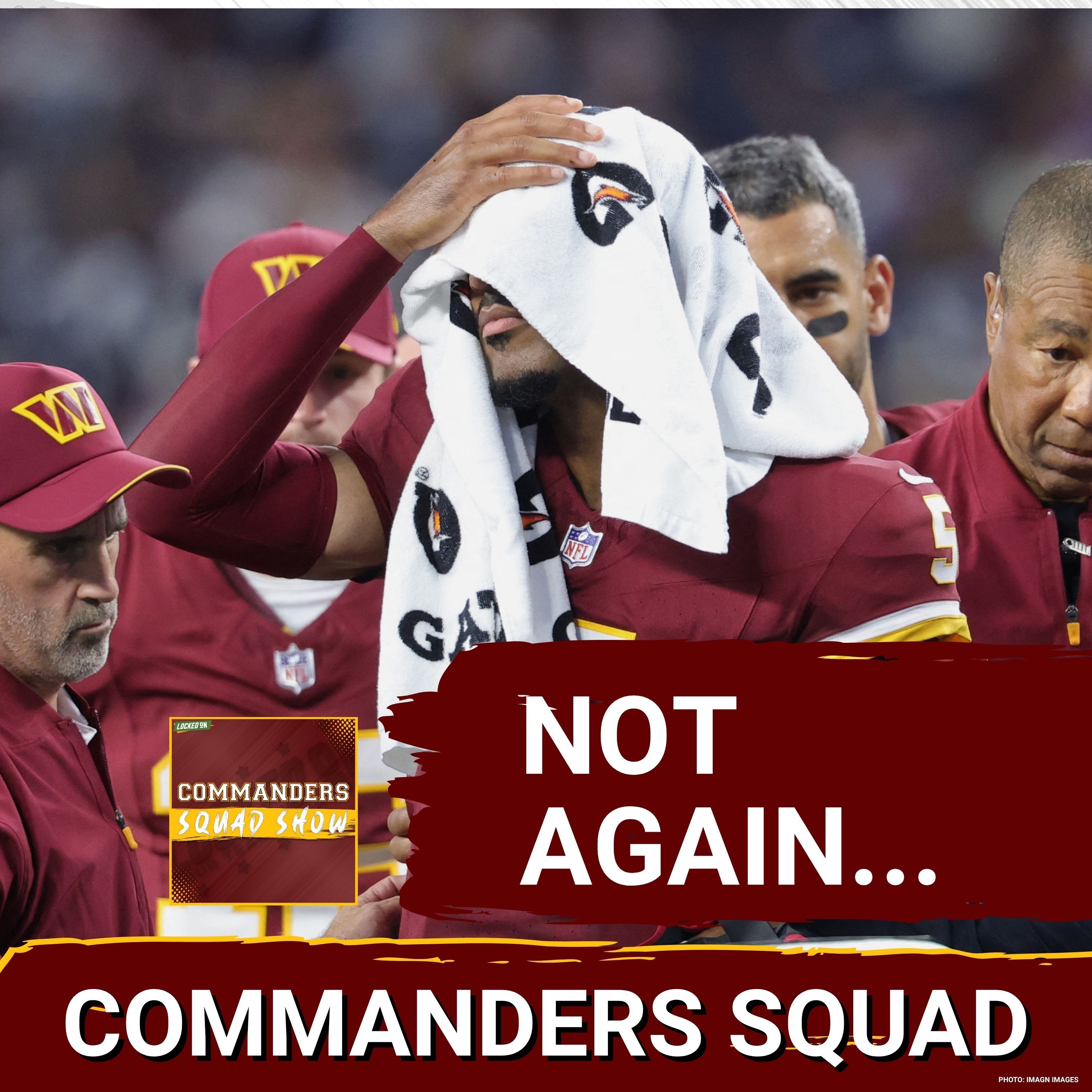 COMMANDERS SQUAD | Jayden Daniels INJURED AGAIN: What Now for Commanders After Cowboys Loss?