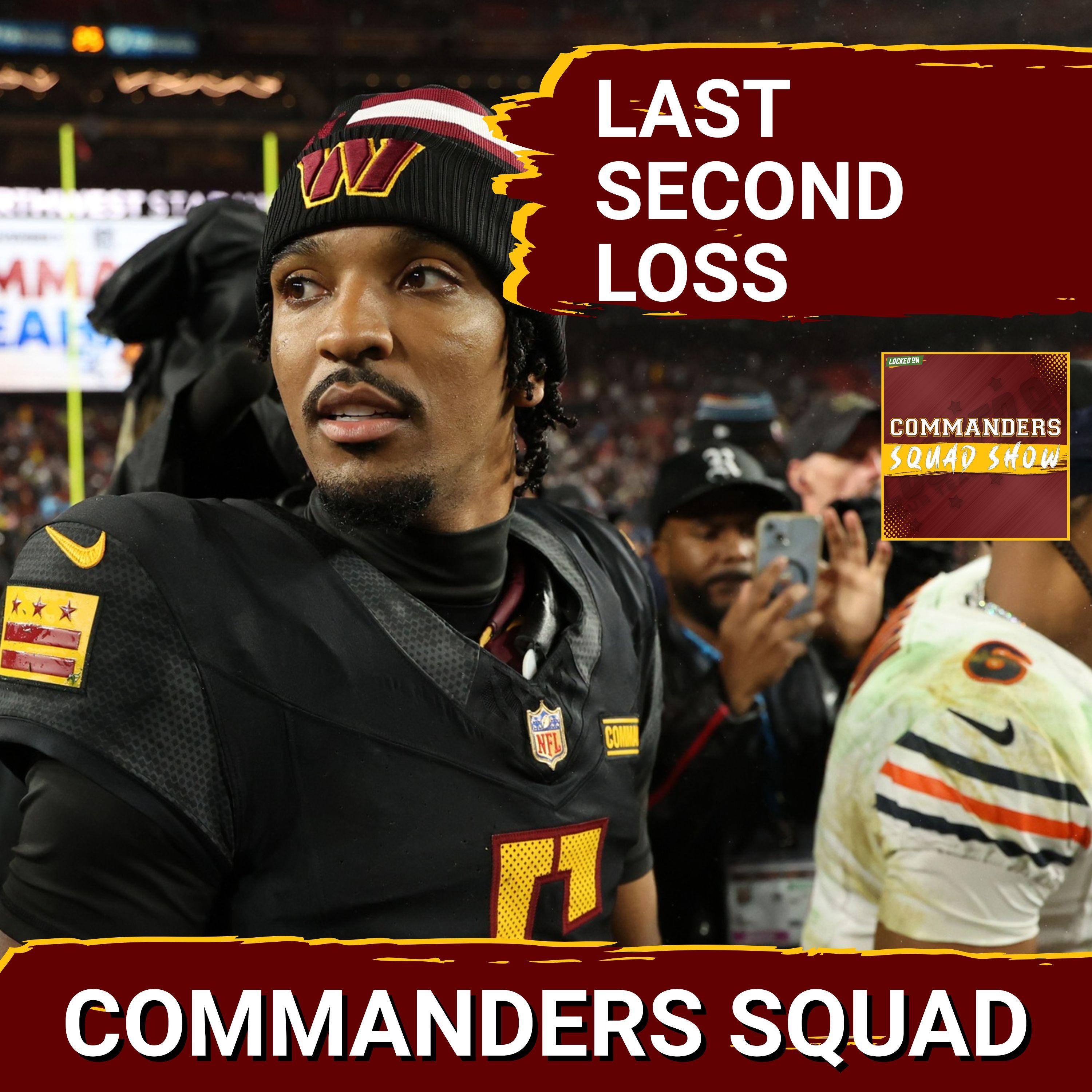 COMMANDERS SQUAD SHOW | Bears SHOCK Commanders With Last-Second Field Goal