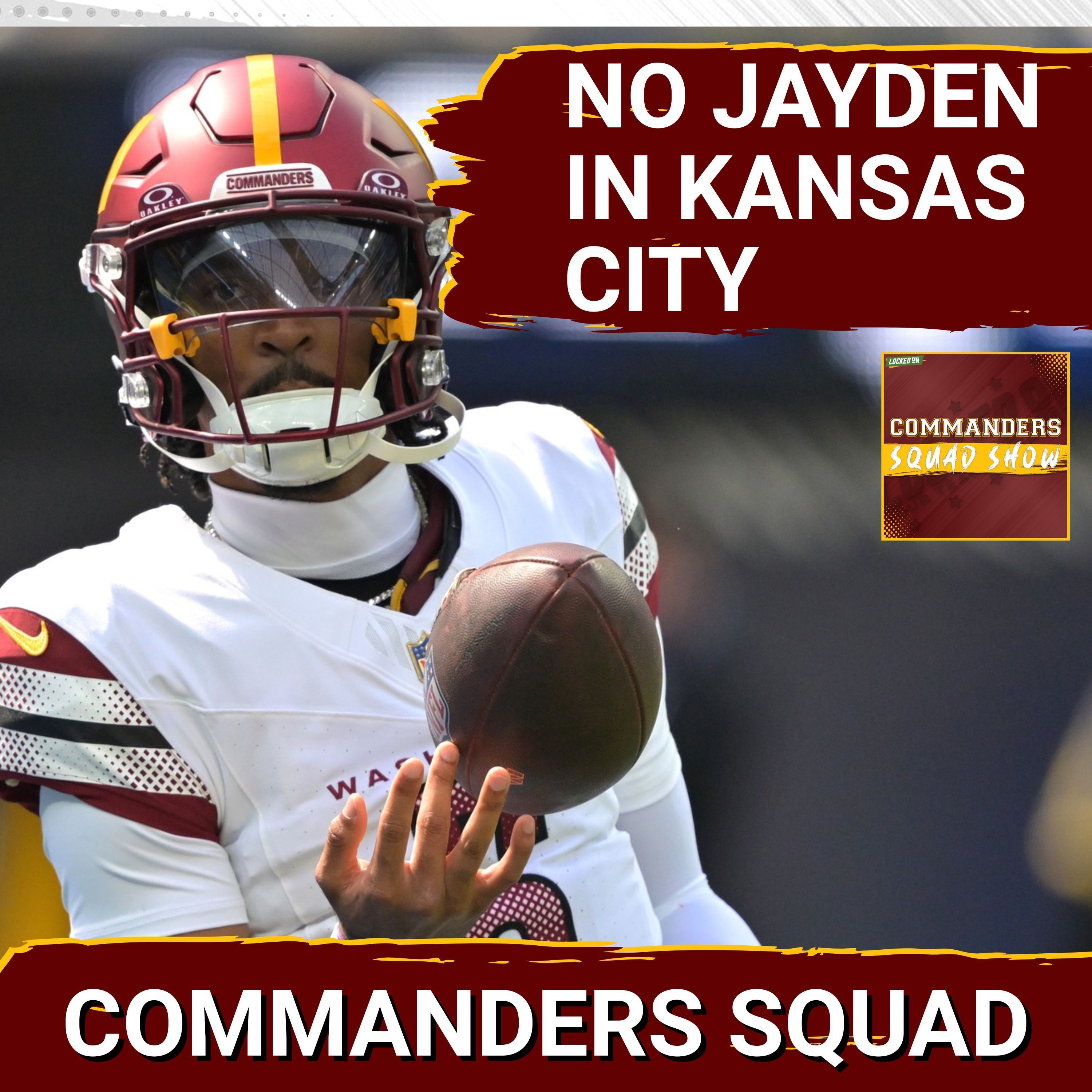 COMMANDERS SQUAD SHOW: Season at CROSSROADS | Jayden Daniels INJURY, RG3 Comparisons, Chiefs NEXT COMMANDERS SQUAD SHOW: Season at CROSSROADS | Jayden Daniels INJURY, RG3 Comparisons, Chiefs NEXT