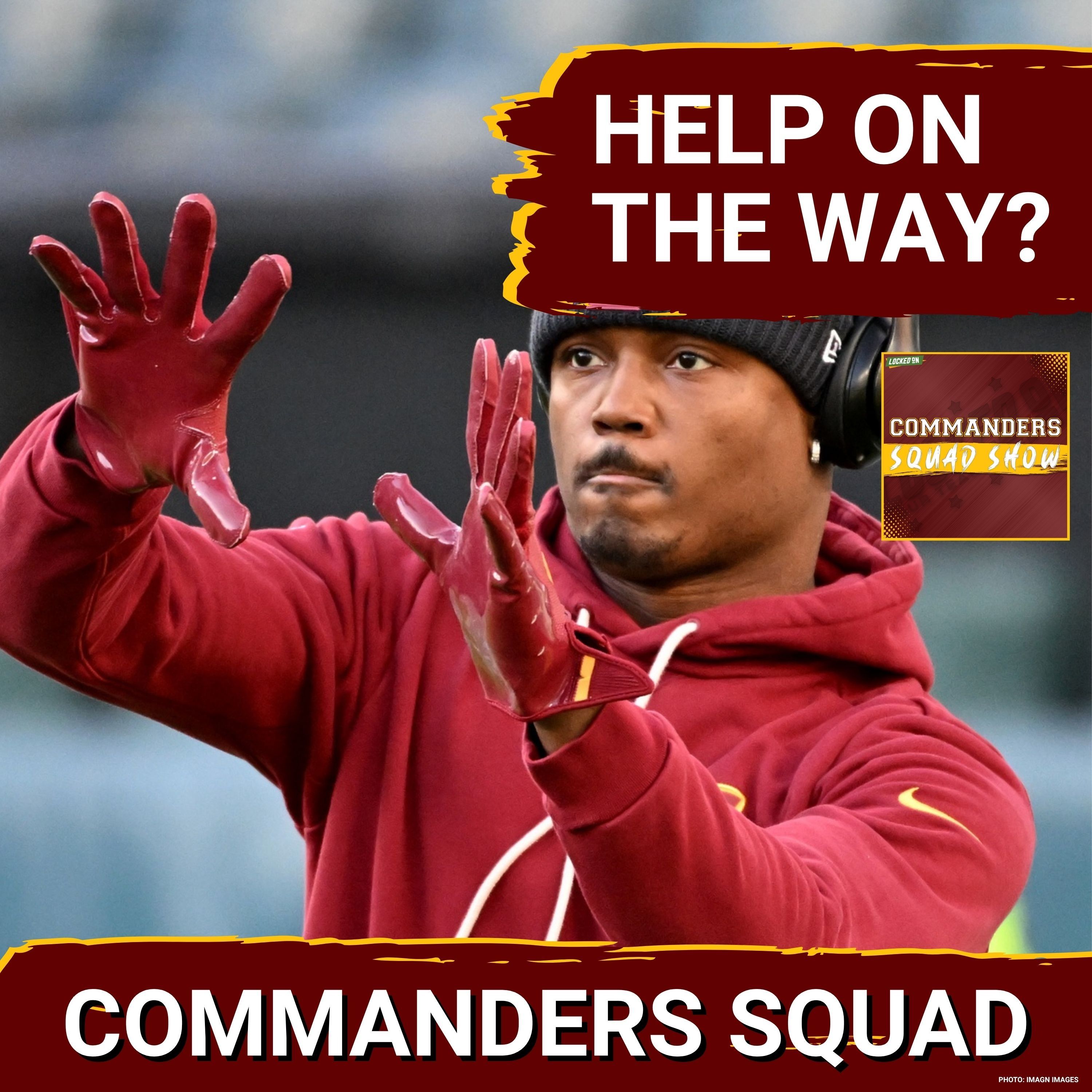 COMMANDERS SQUAD | Brandon Aiyuk LEANING IN,  Diggs Next? Who Must Help Jayden Daniels in 2026 episode artwork