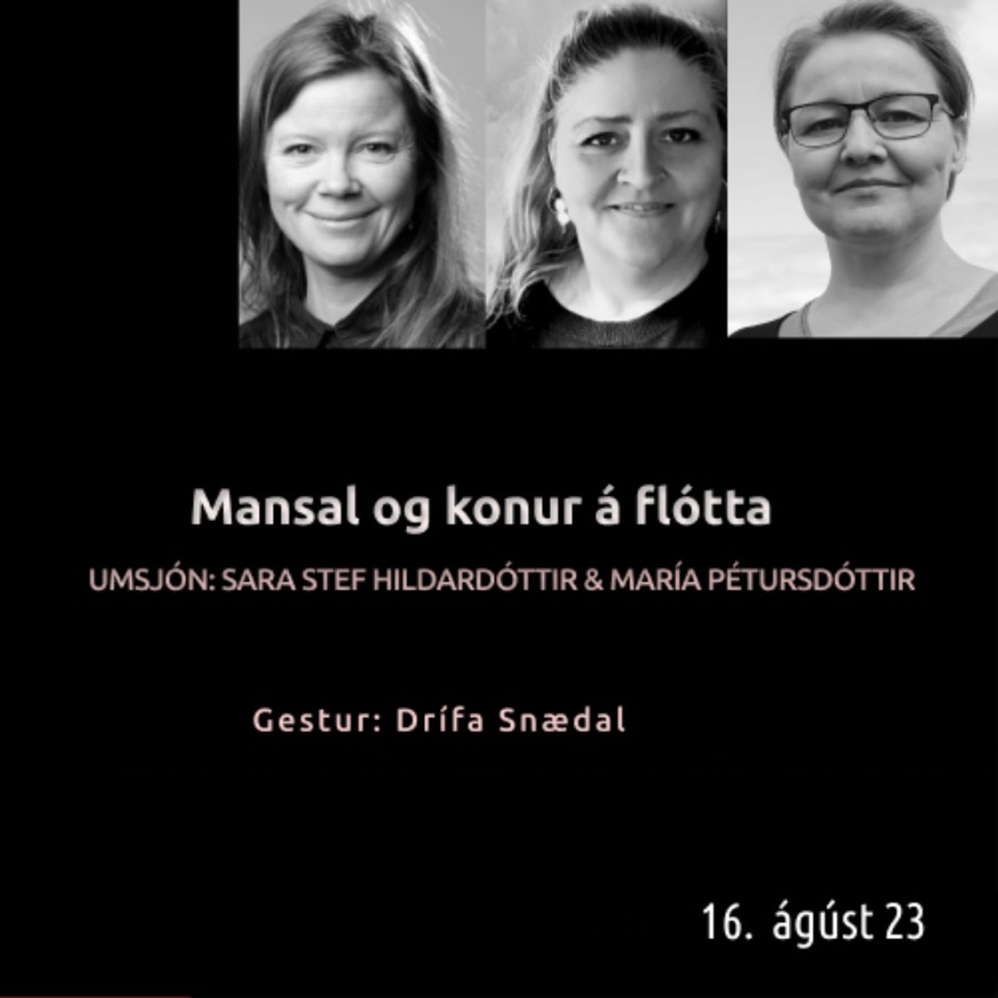 Mansal og konur á flótta