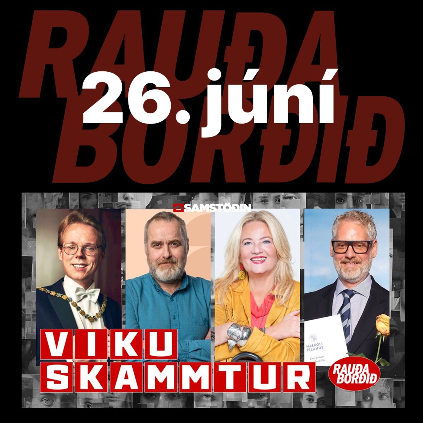 Rauða borðið - Vikuskammtur: Vika 26