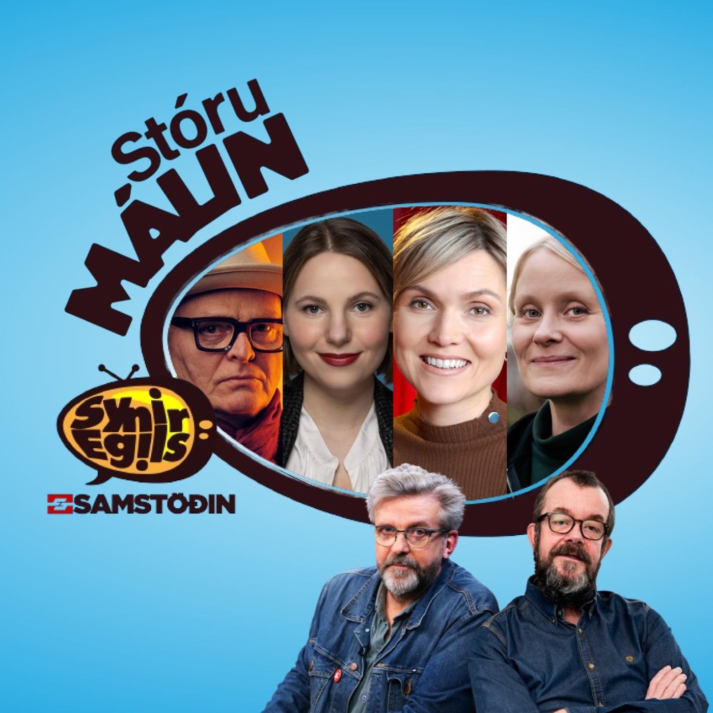 Synir Egils: Ríkisfjármál, veiðigjöld, tollar, pólitík og öryggismál