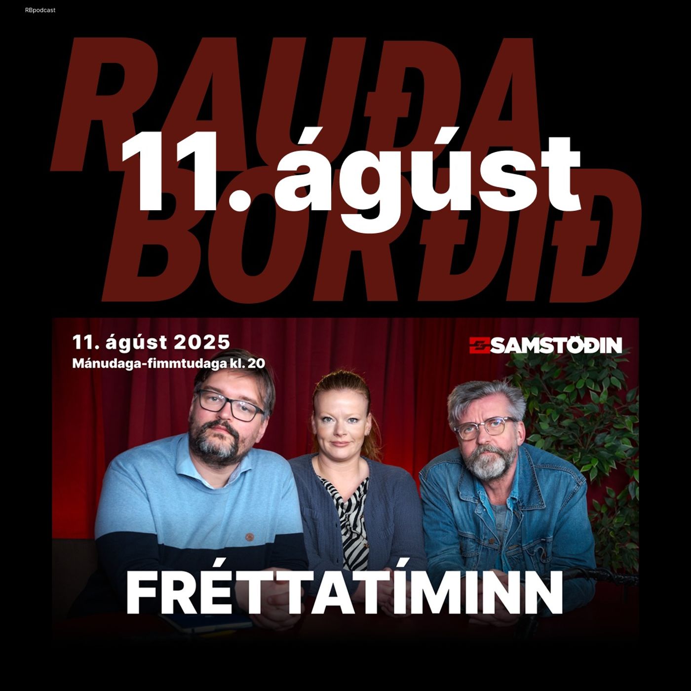 Fréttatíminn 11. ágúst - Samstöðin episode artwork