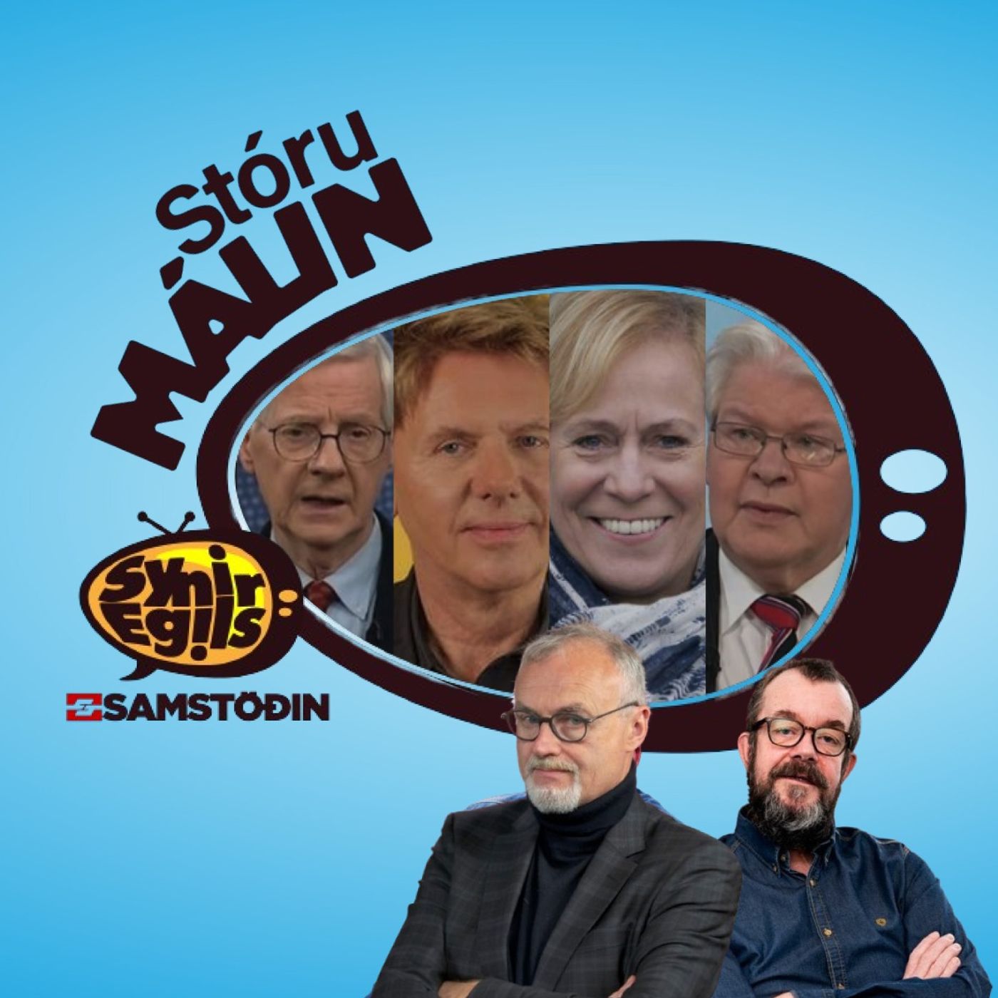 Synir Egils 15. sept - Vaxtaokur, fjárlög og fallvölt ríkisstjórn episode artwork