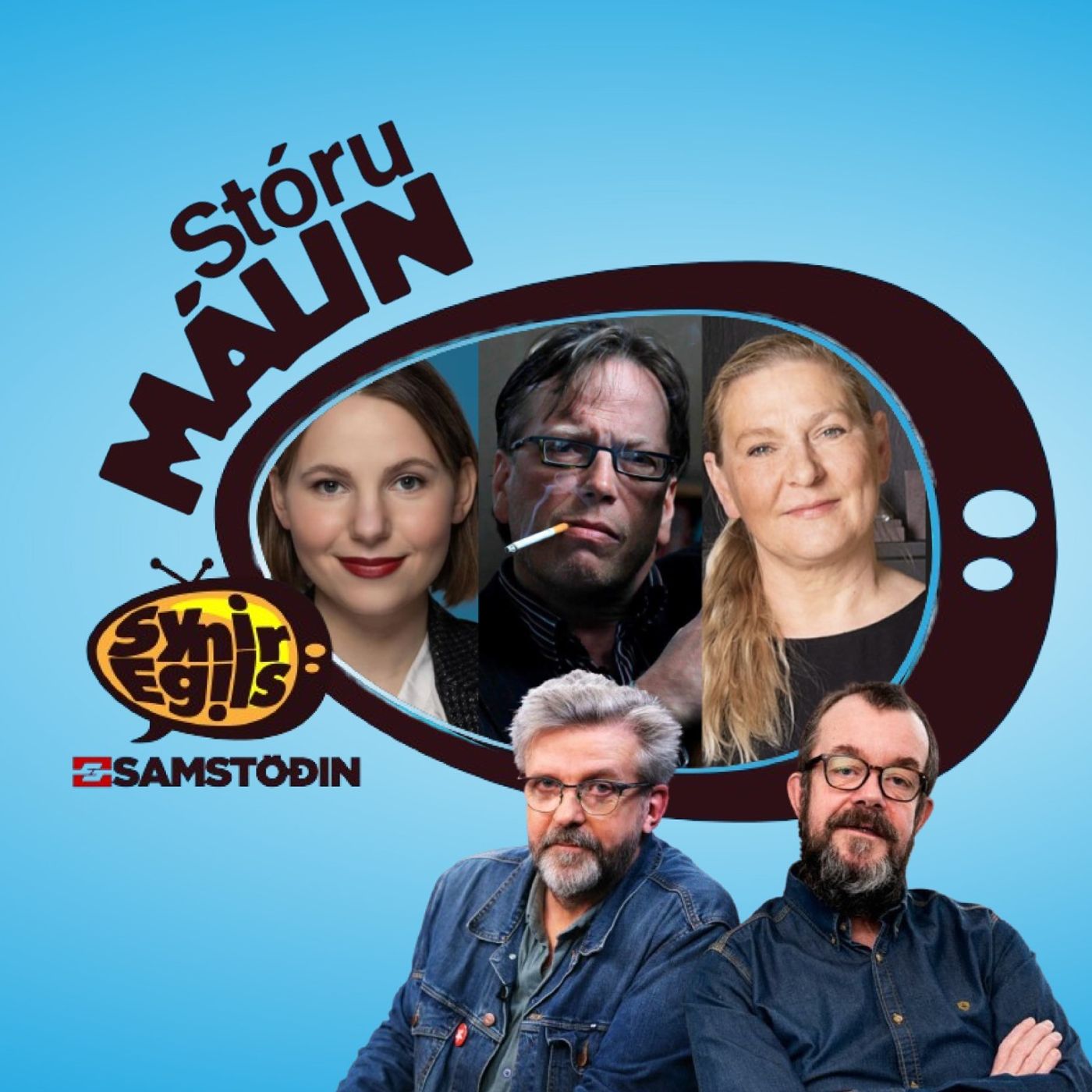 Synir Egils 18. maí: Þjóðarmorð, söngur, löggur, stríð og fasismi