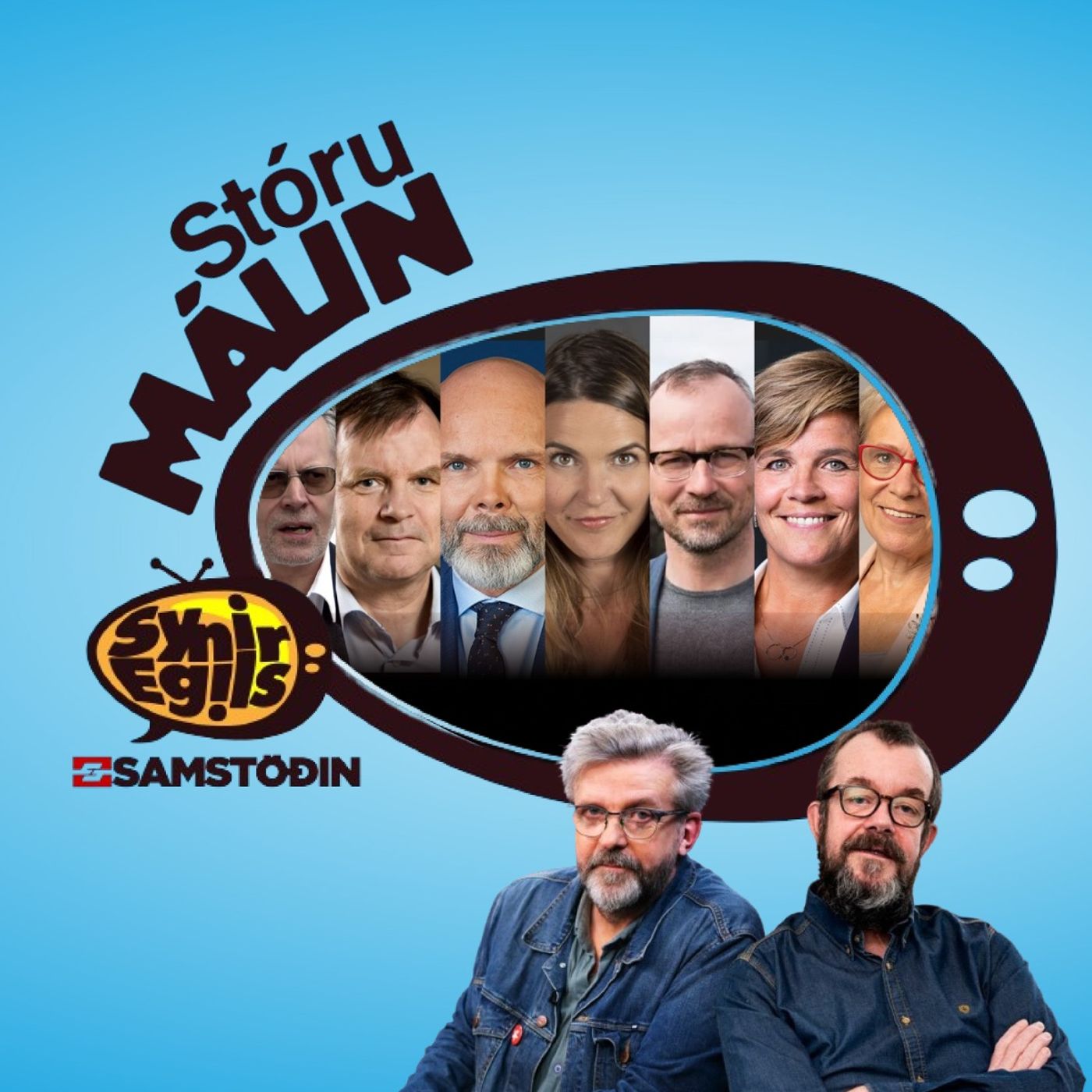 Synir Egils 2. mars - Átök á vinnumarkaði, á þingi og í öryggismálum