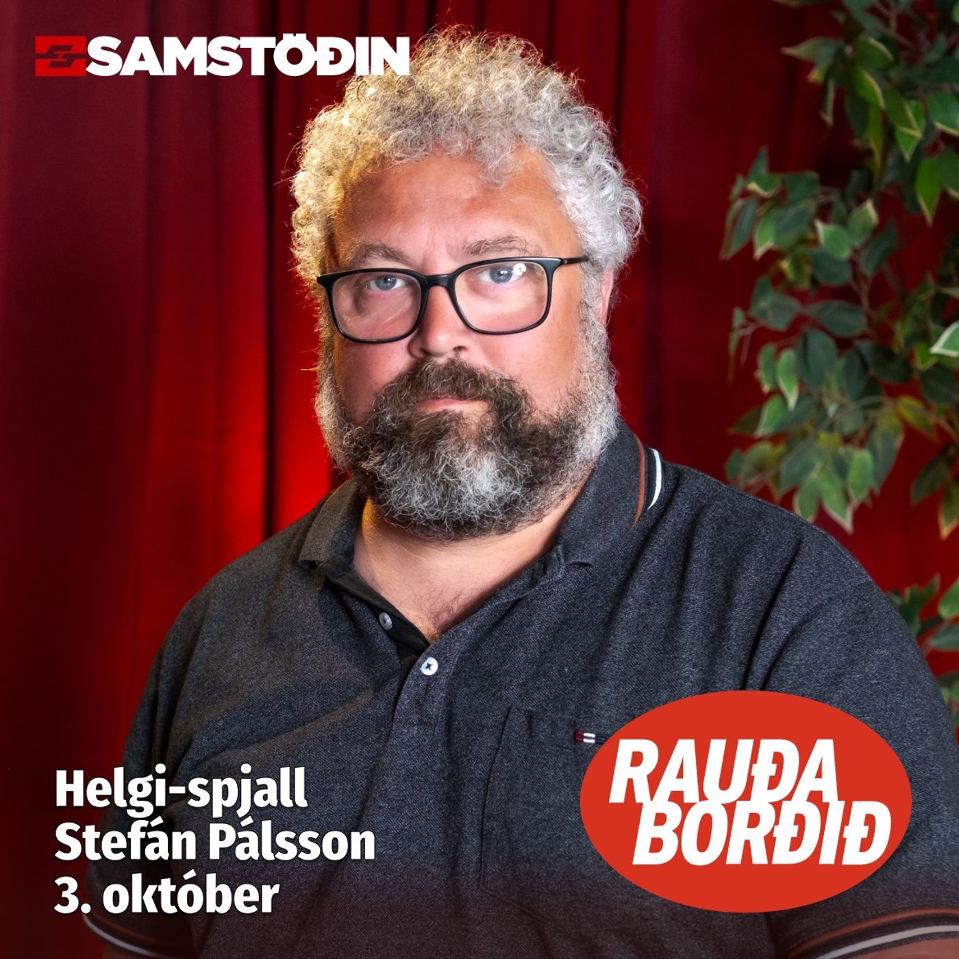 Rauða borðið - Helgi-spjall: Stefán Pálsson episode artwork