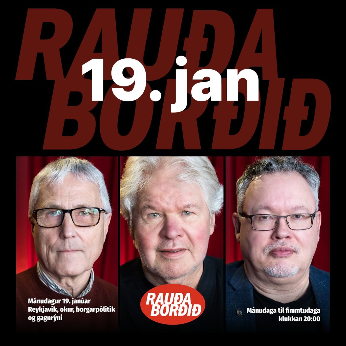 Mánudagur 19. janúar - Reykjavík, okur, borgarpólitík og gagnrýni