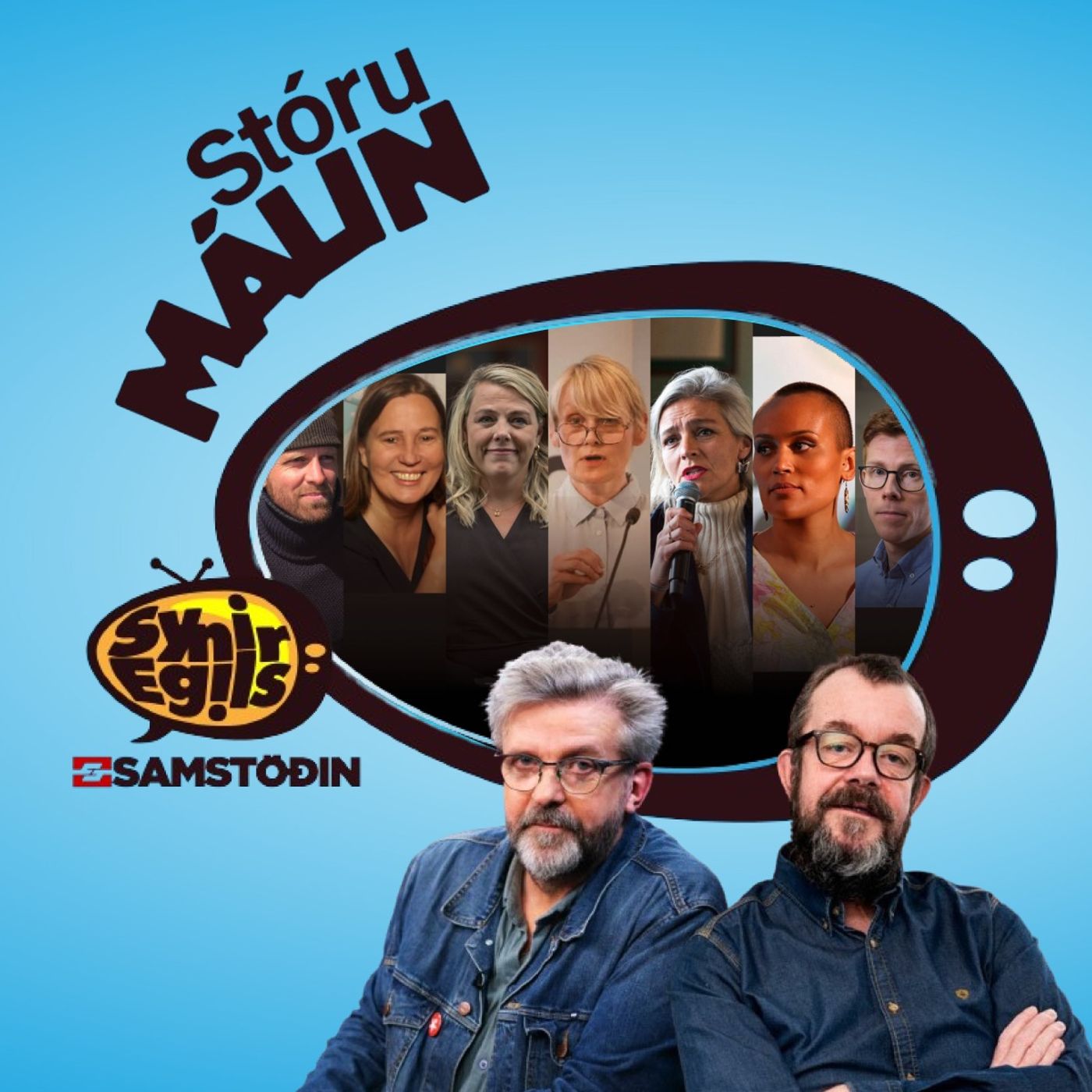 Synir Egils 9. nóv - Atvinnuþref, vaxtakrísa, húsnæðisekla, menningarstríð og sósíalismi episode artwork