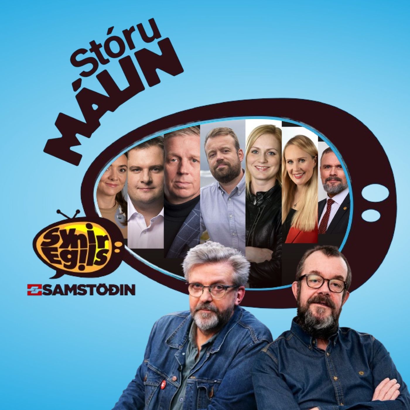 Synir Egils 5. okt - Átök á Alþingi, húsnæðiskreppa, menningarstríð, friðarvon og hernaðaruppbygging