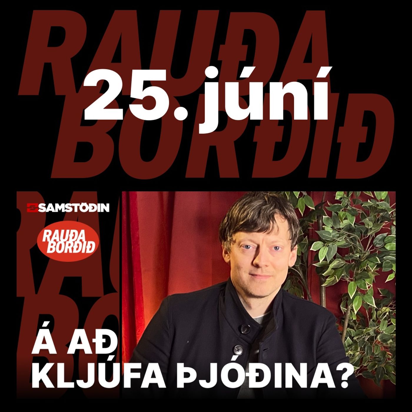 Rauða borðið 25. júní - Á að kljúfa þjóðina? episode artwork