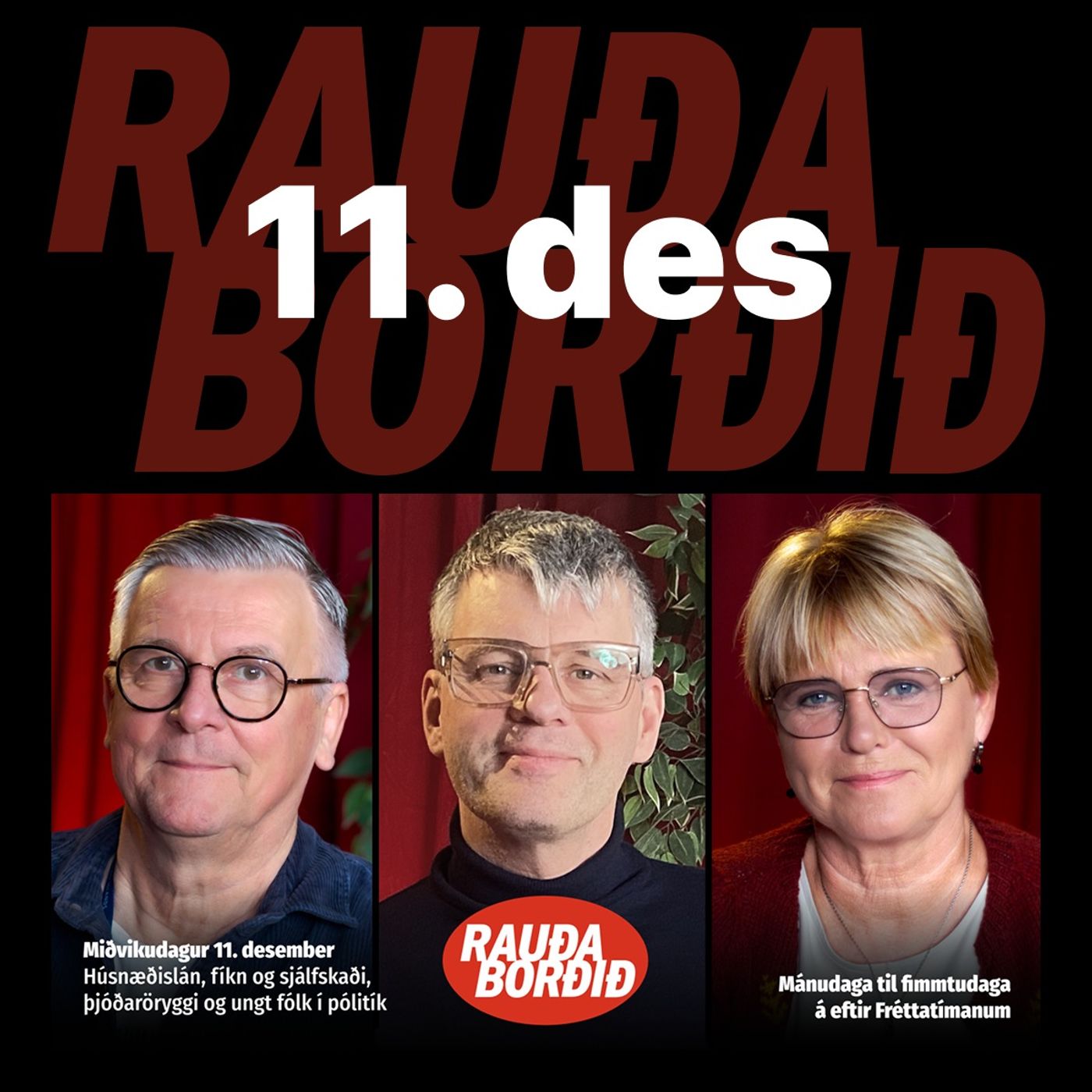 Fimmtudagur 11. desember - Börn í vanda, reynsluboltar, lögfræði, Evrópa og áfengi um jól