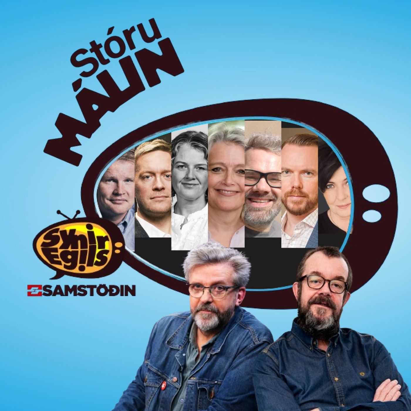 Synir Egils 2. nóv - Pólitíkin, Íslenskan og gervigreindin episode artwork
