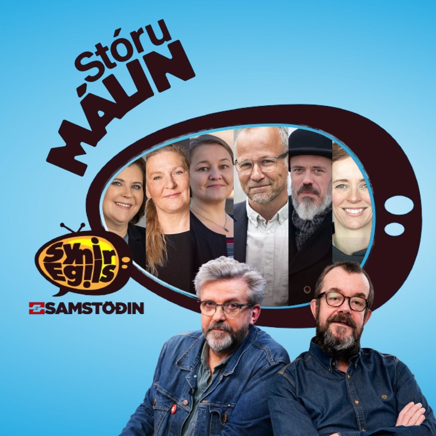 Sunnudagurinn 19. október Synir Egils: Pólitík, skautun, leikskólar, okur, vopnahlé og verkfall