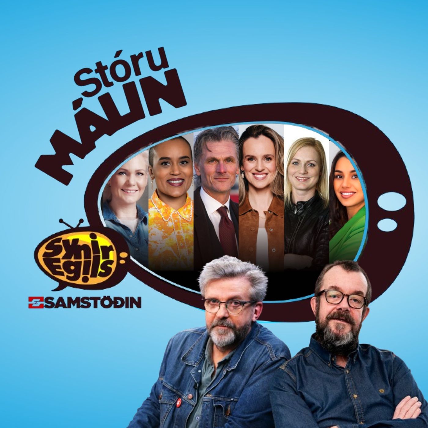 Synir Egils 10. maí - Borgin, kosningamál, hneyksli og alvörumál