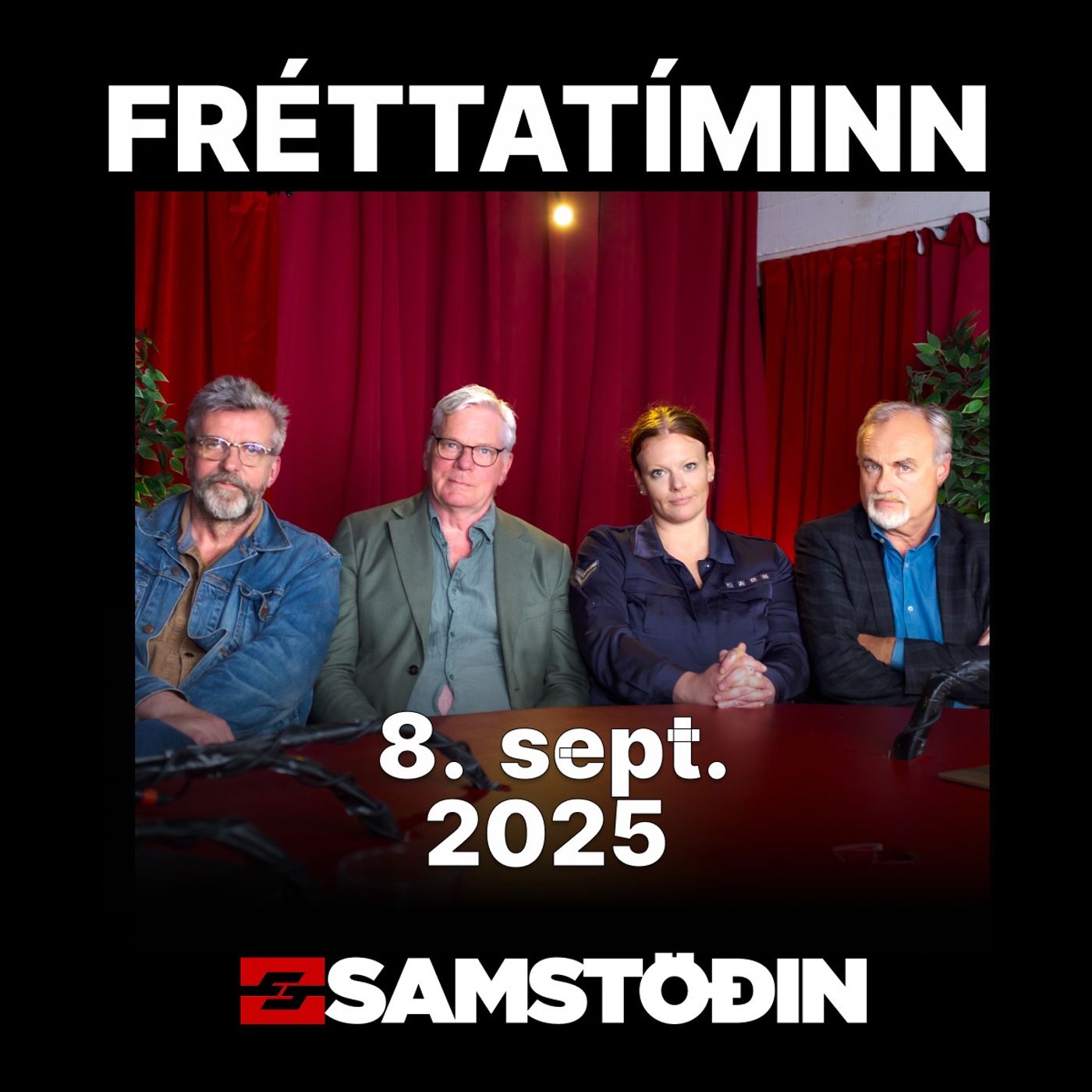 Mánudagur 8. september - FRÉTTATÍMINN