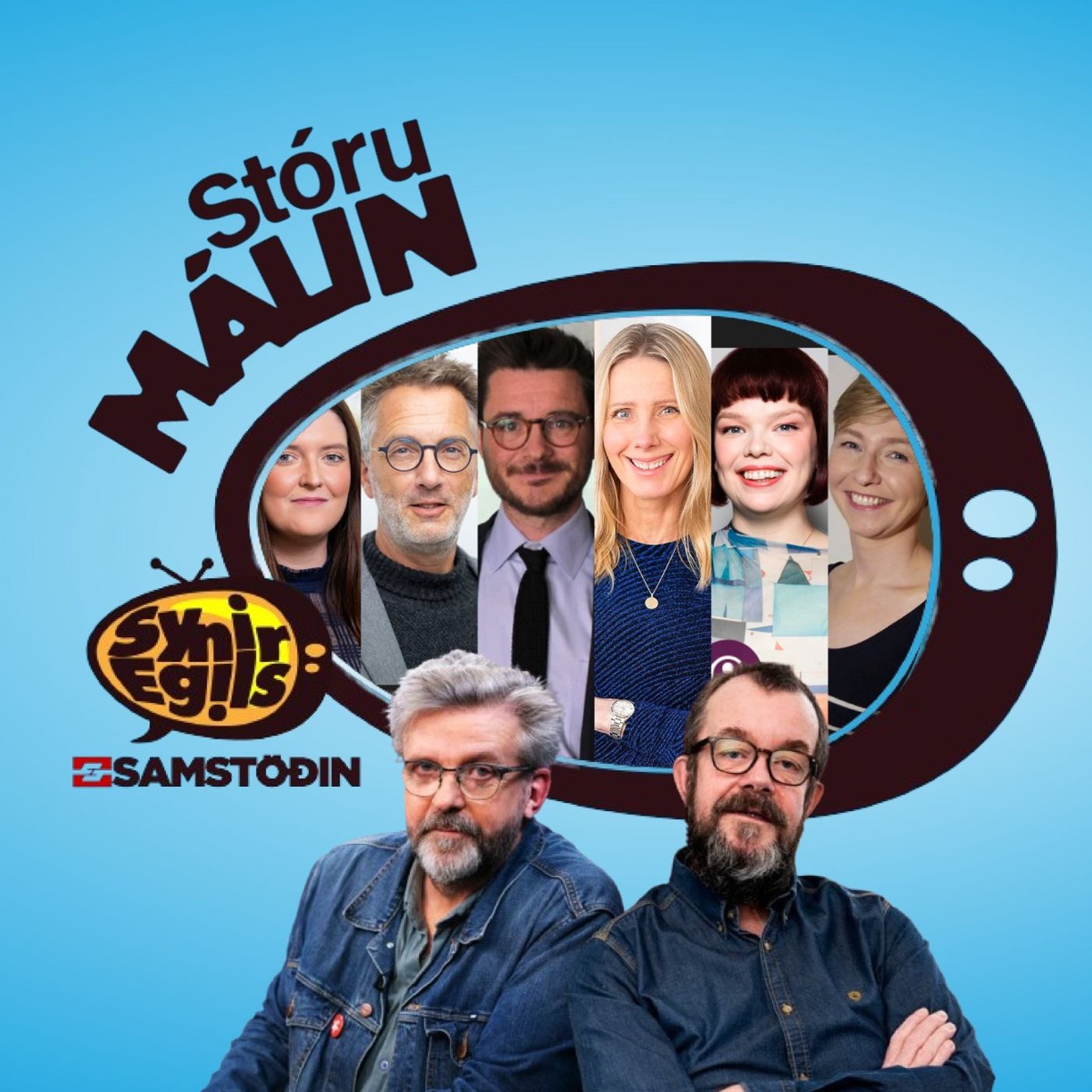 Sunnudagurinn 8. febrúar Synir Egils: Framboð, börn, efnahagur og Epstein