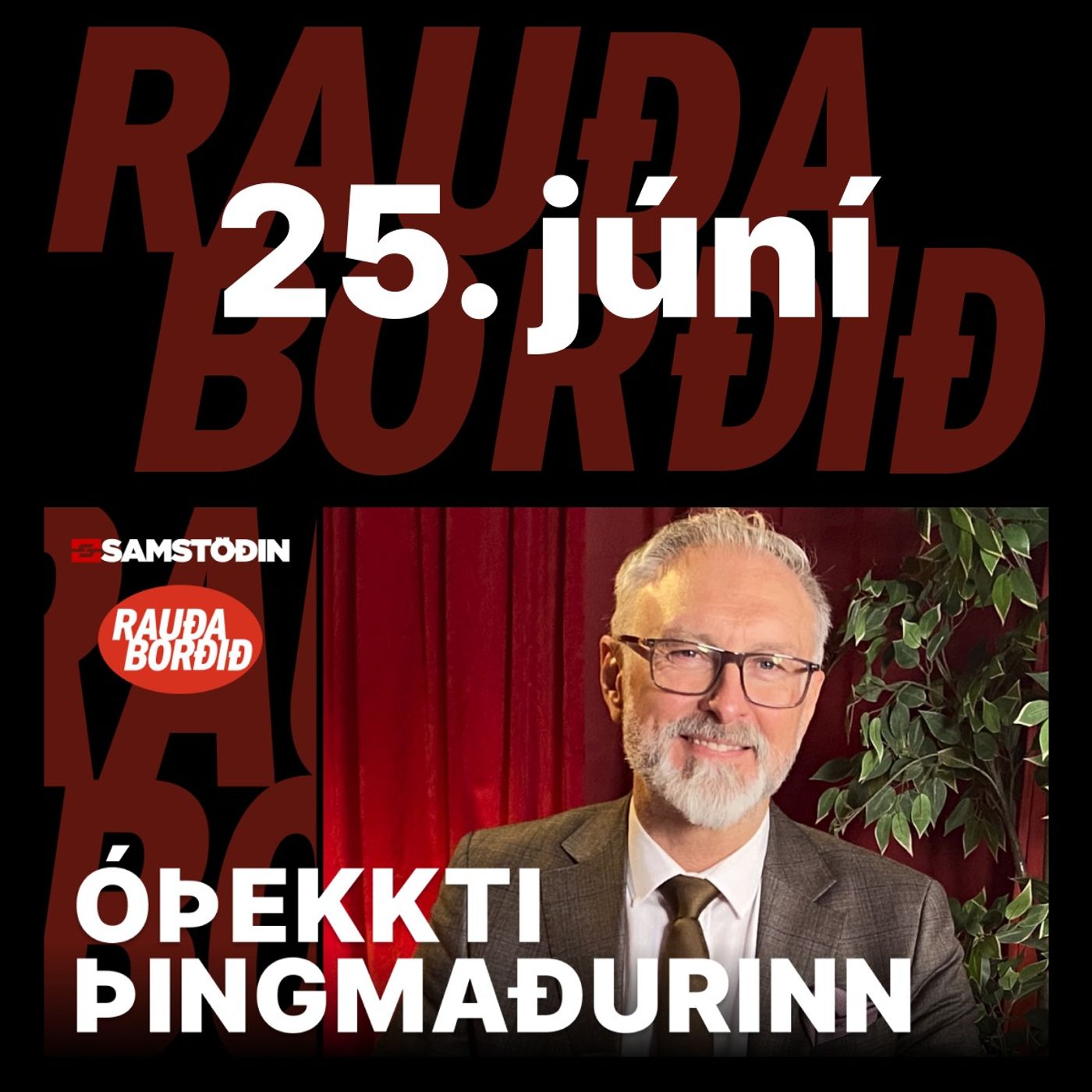 Rauða borðið 25. júní - Óþekkti þingmaðurinn episode artwork