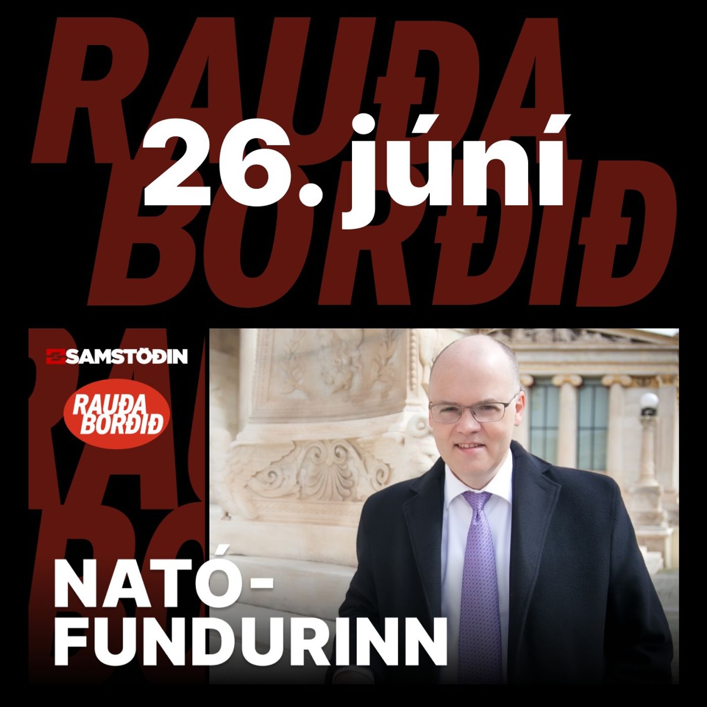 Rauða borðið 26. júní - Nató-fundurinn episode artwork