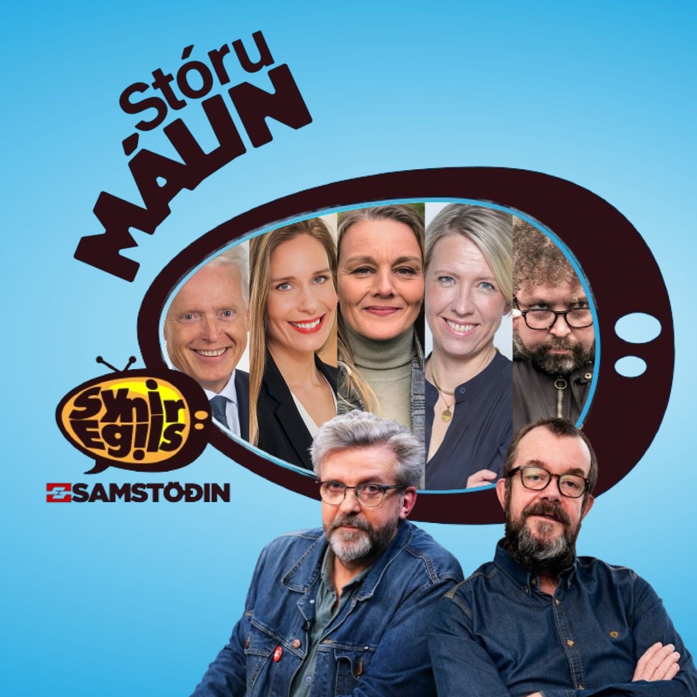 Synir Egils 30. nóv - Nató, fjölmiðlar, atvinna, leikskólar, jafnrétti, öryggi