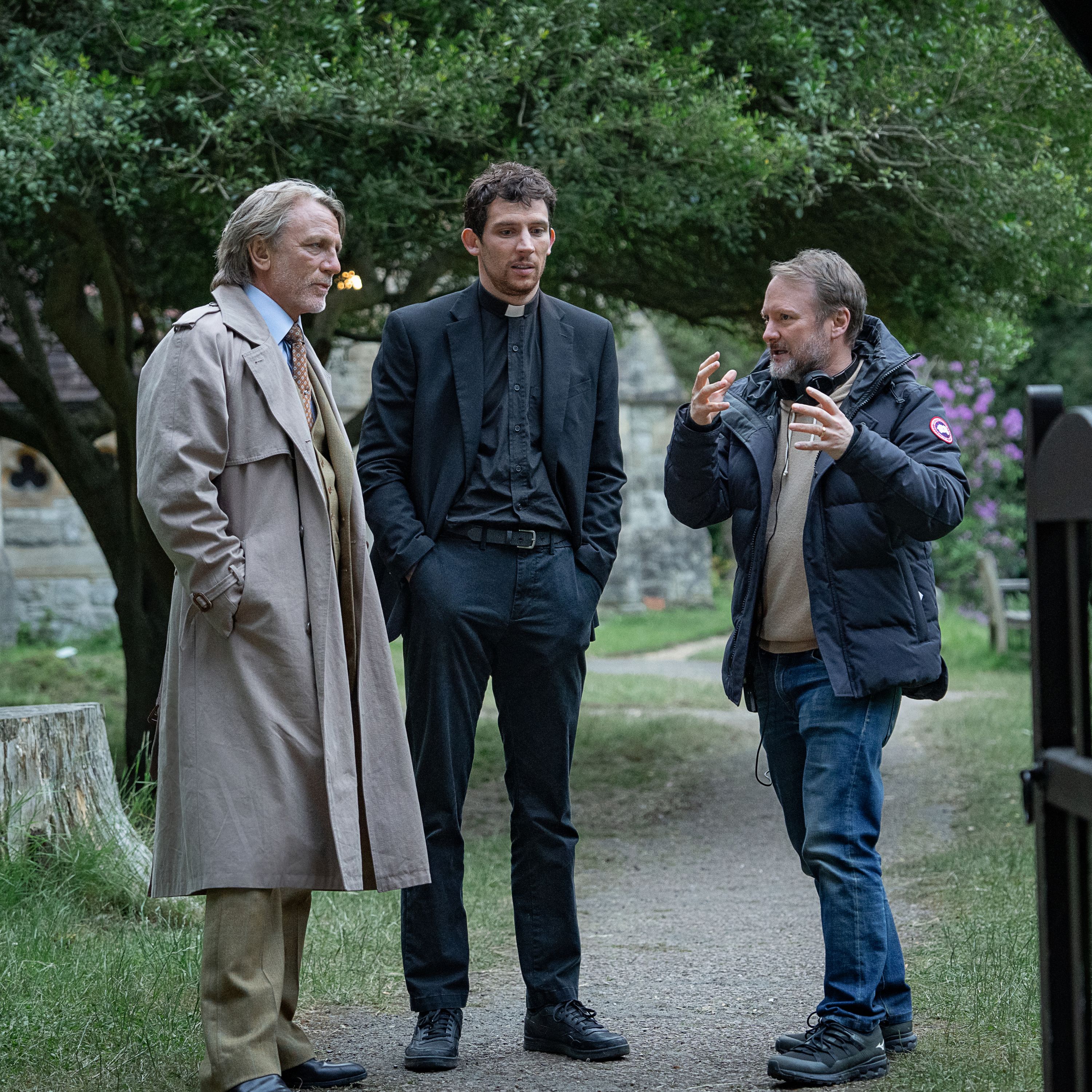 Rian Johnson Talks "Wake Up Dead Man"